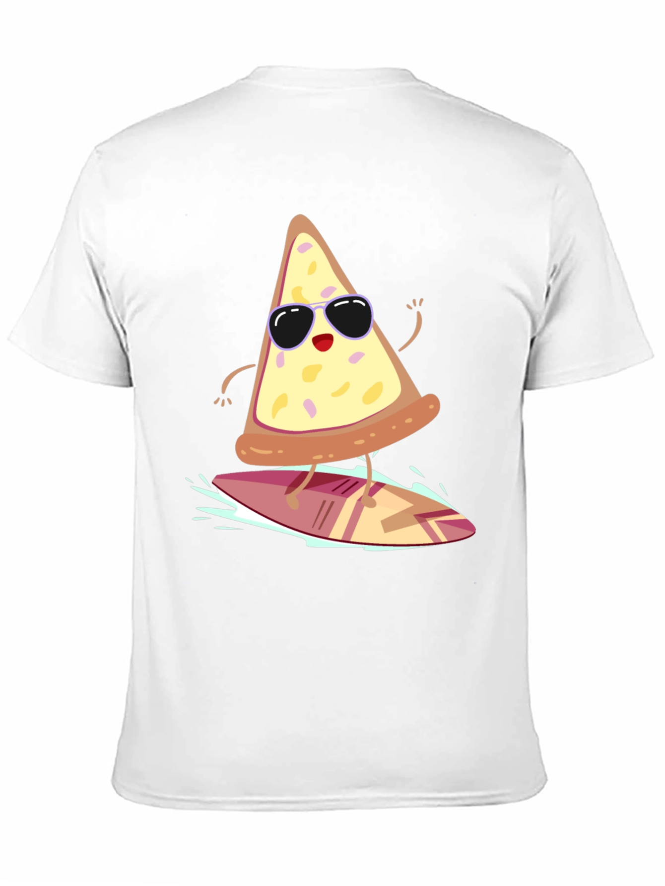 Pizza Surfer Graphic Tee - Cool & Fun T-Shirt