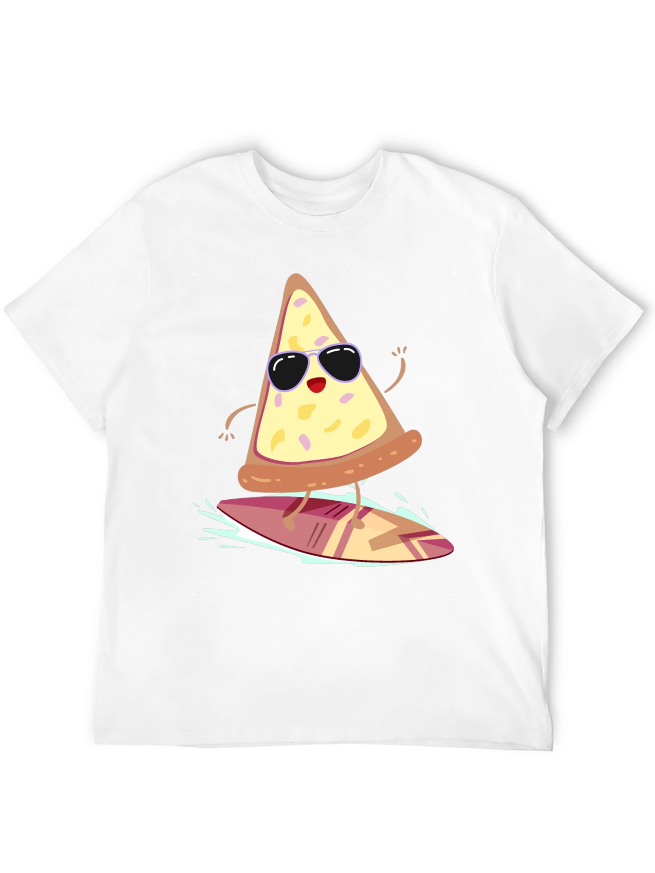 Pizza Surfer Graphic Tee - Cool & Fun T-Shirt