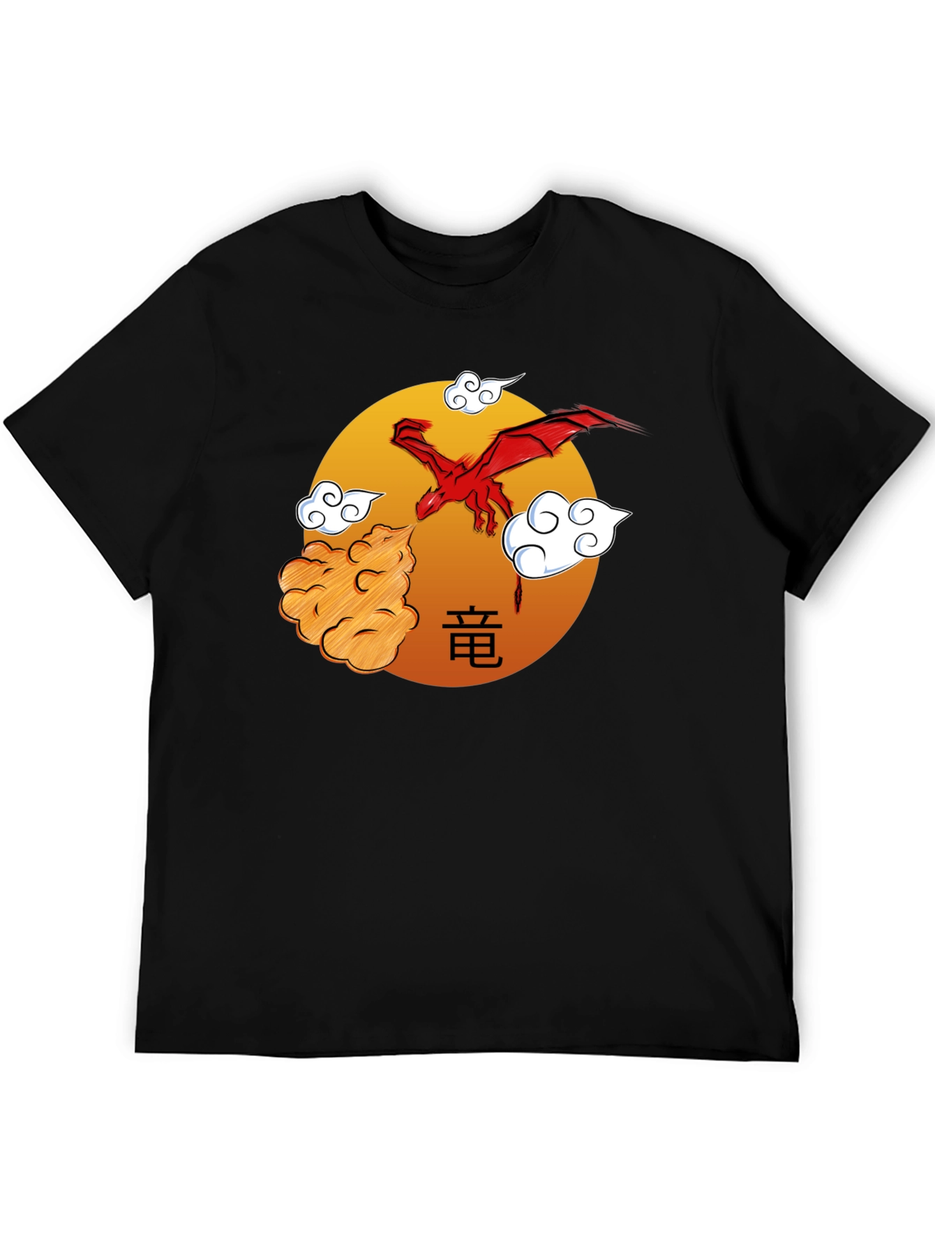 Dragon Fire Graphic Tee - Bold Streetwear