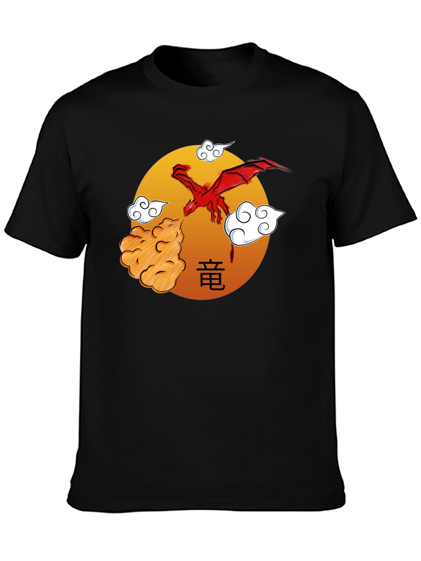 Dragon Fire Graphic Tee - Bold Streetwear