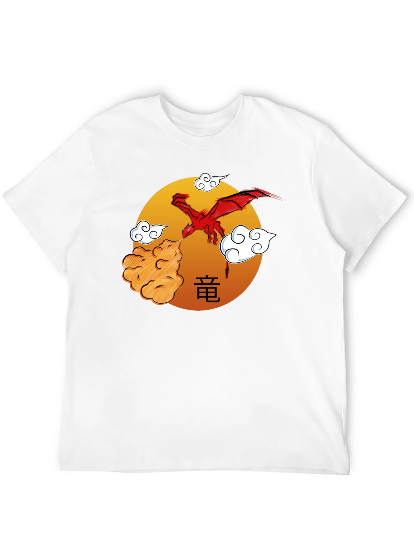 Dragon Fire Graphic Tee - Bold Streetwear