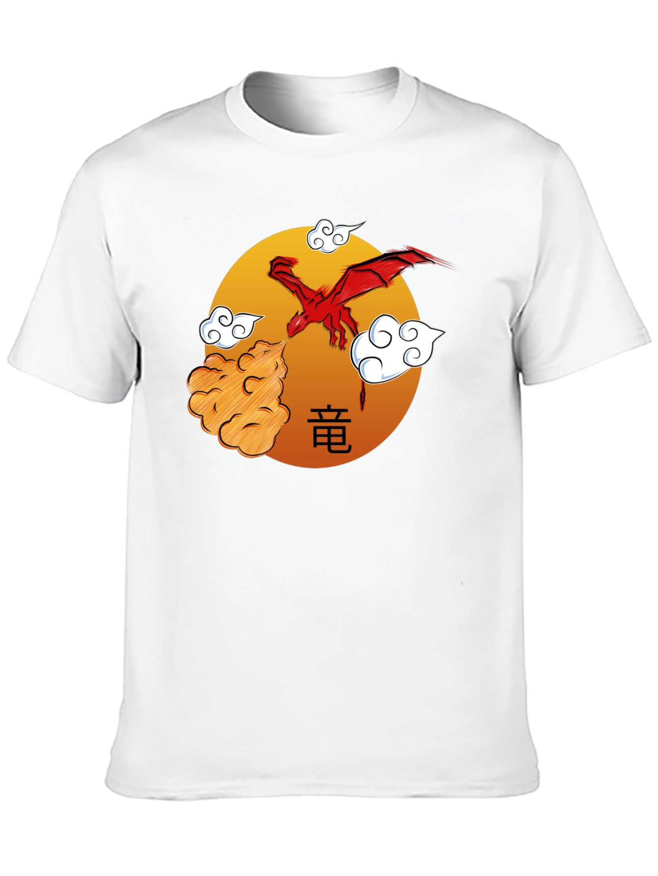 Dragon Fire Graphic Tee - Bold Streetwear