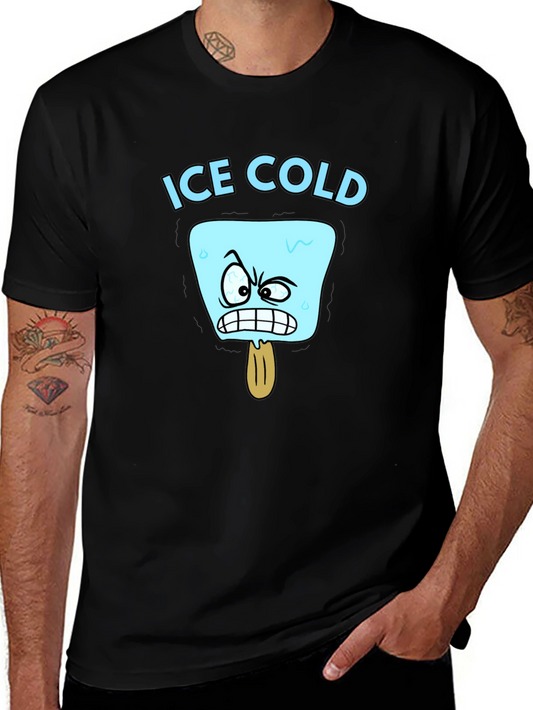 Ice Cold Cartoon Graphic T-Shirt