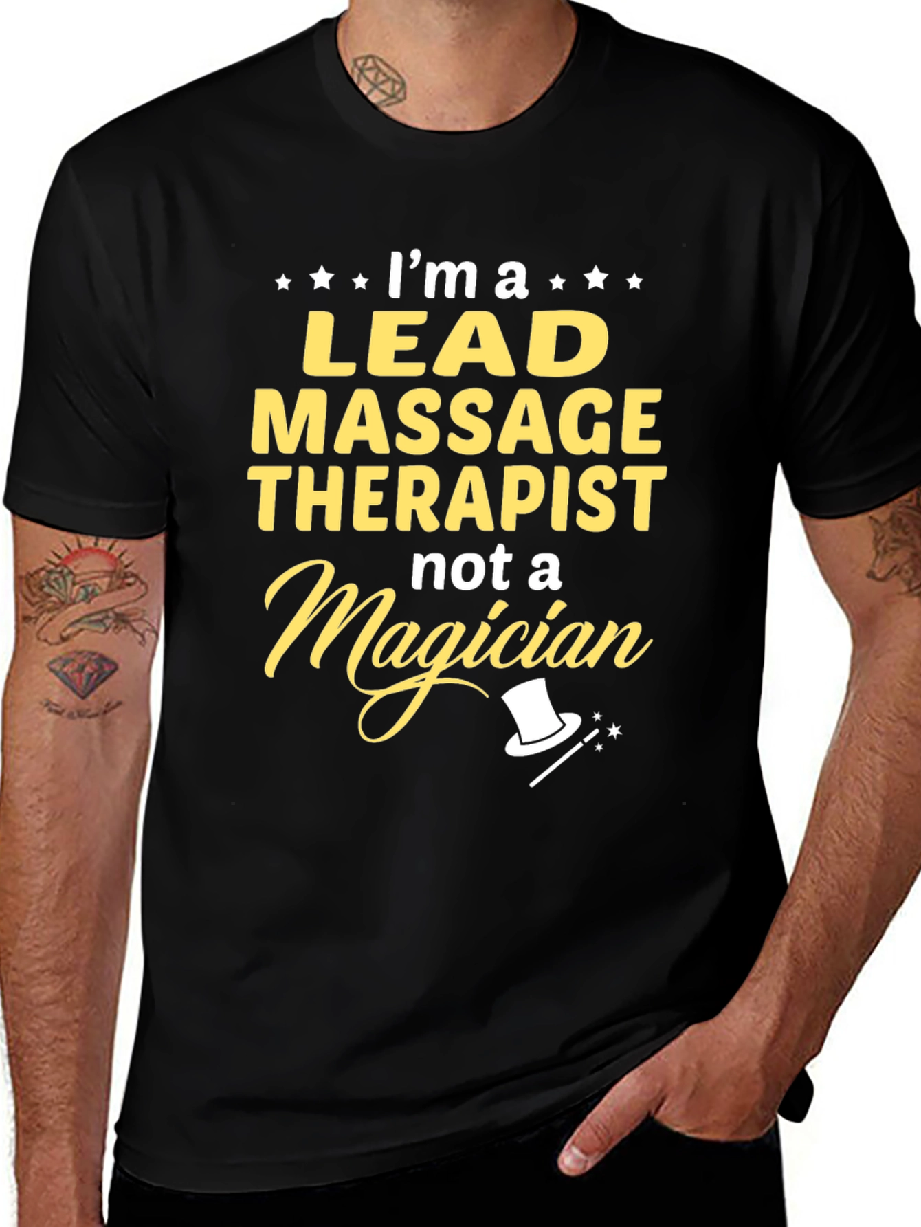 Lead Massage Therapist T-Shirt - Funny Gift