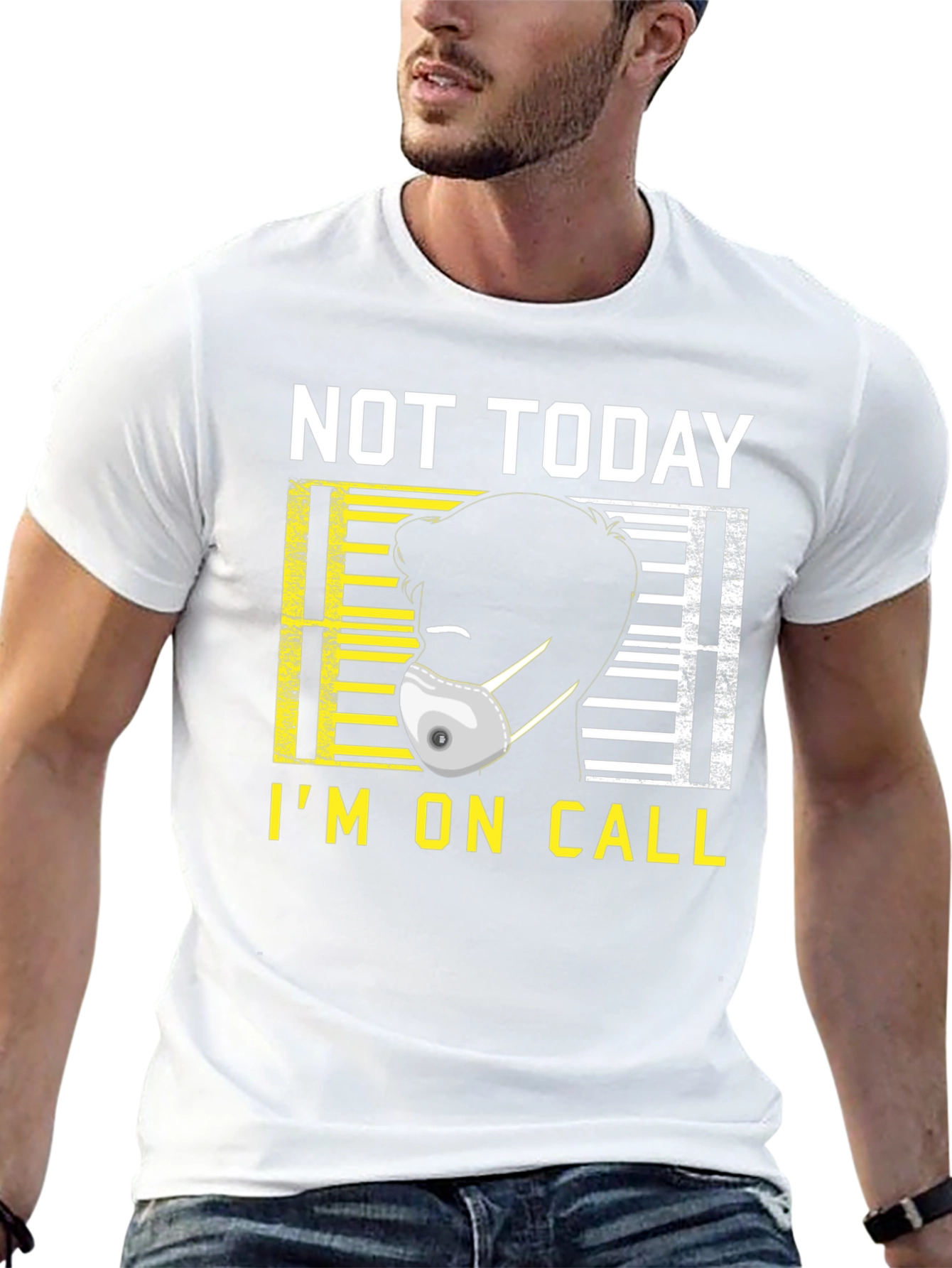 Not Today Im On Call Graphic Tee