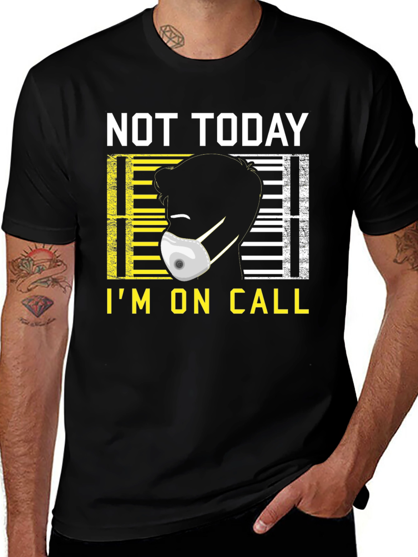 Not Today Im On Call Graphic Tee