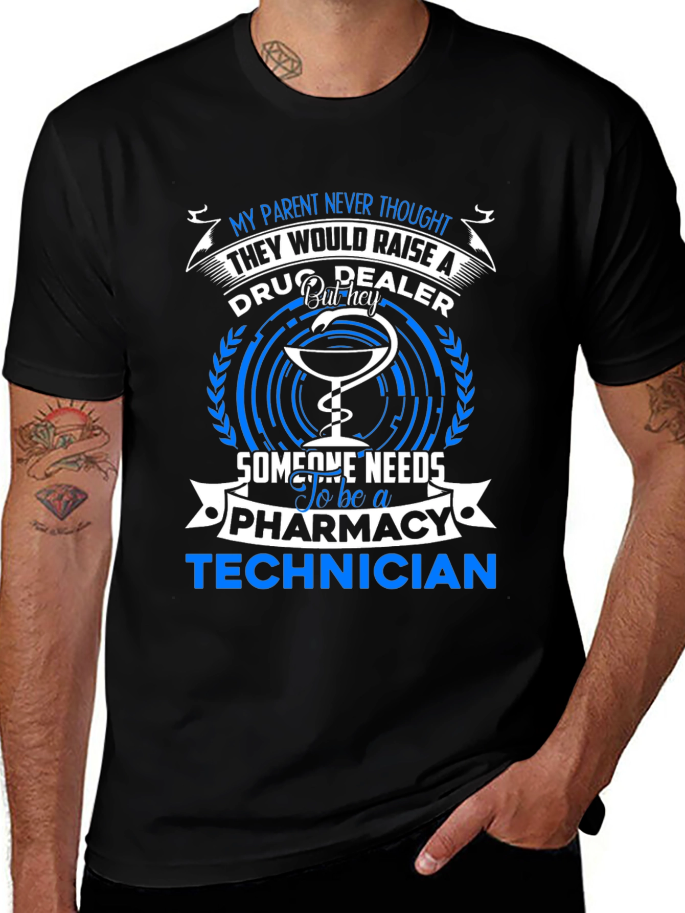 Pharmacy Technician T-Shirt - Drug Dealer Humor Tee