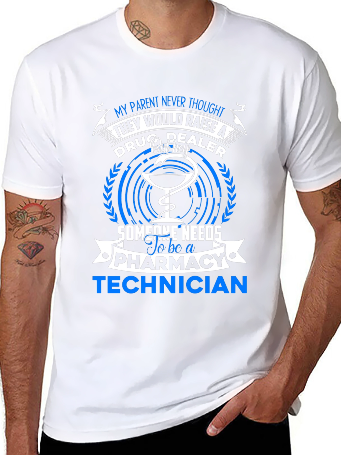 Pharmacy Technician T-Shirt - Drug Dealer Humor Tee