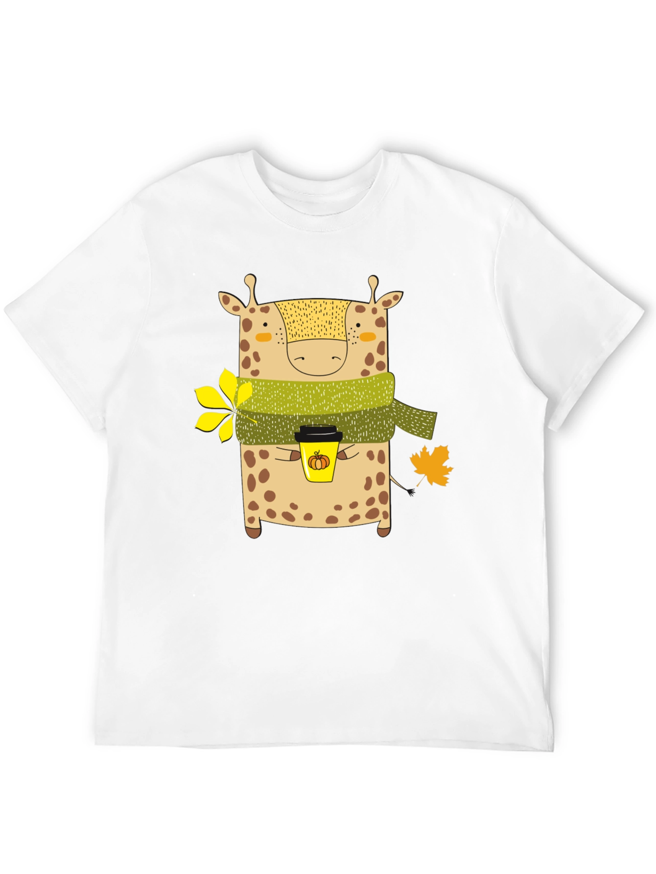 Giraffe Fall Coffee T-Shirt
