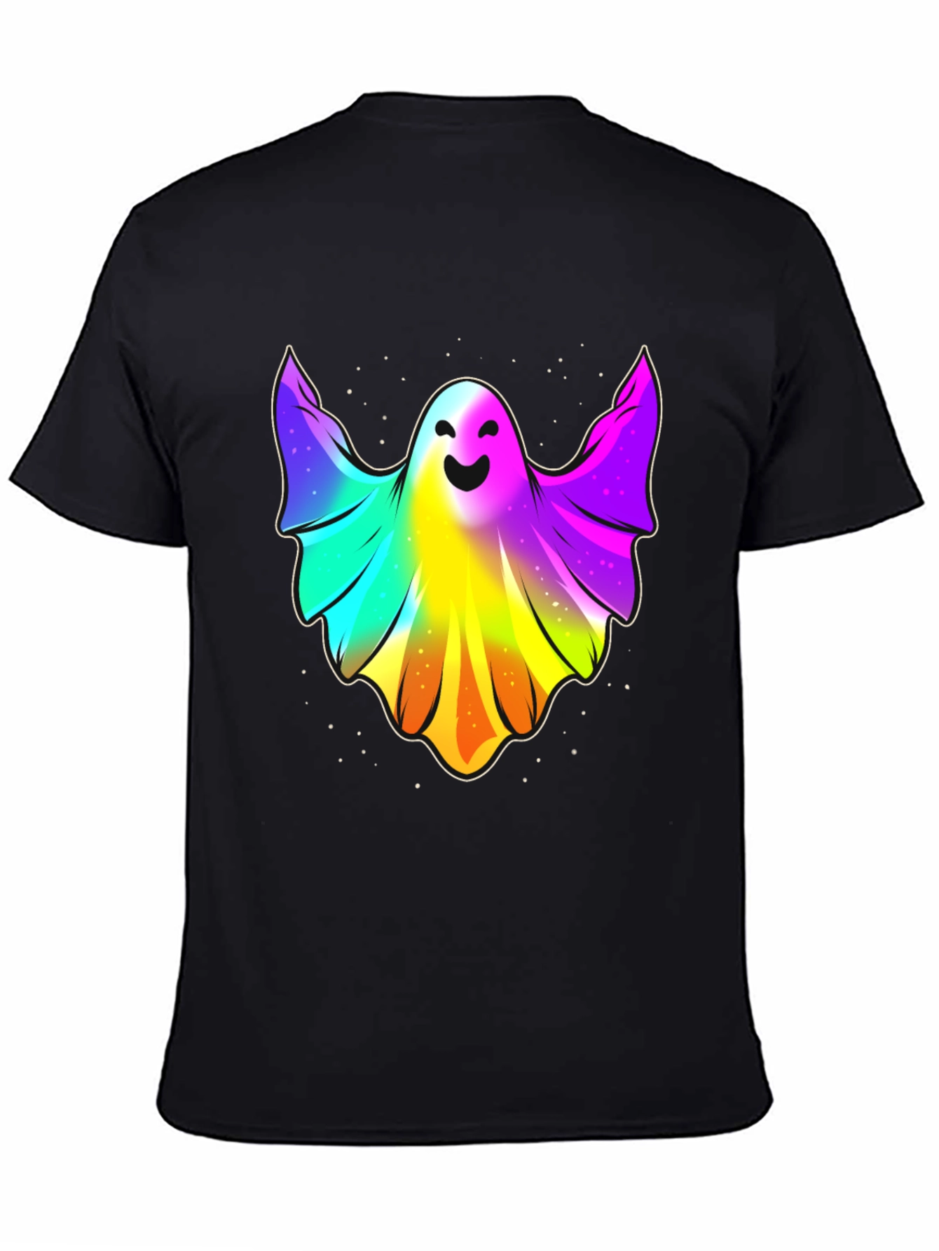 Rainbow Ghost T-Shirt - Halloween Apparel