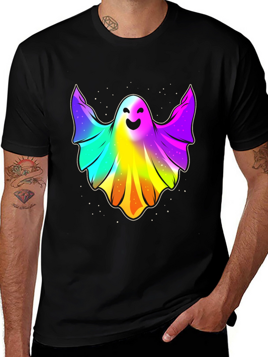 Rainbow Ghost T-Shirt - Halloween Apparel