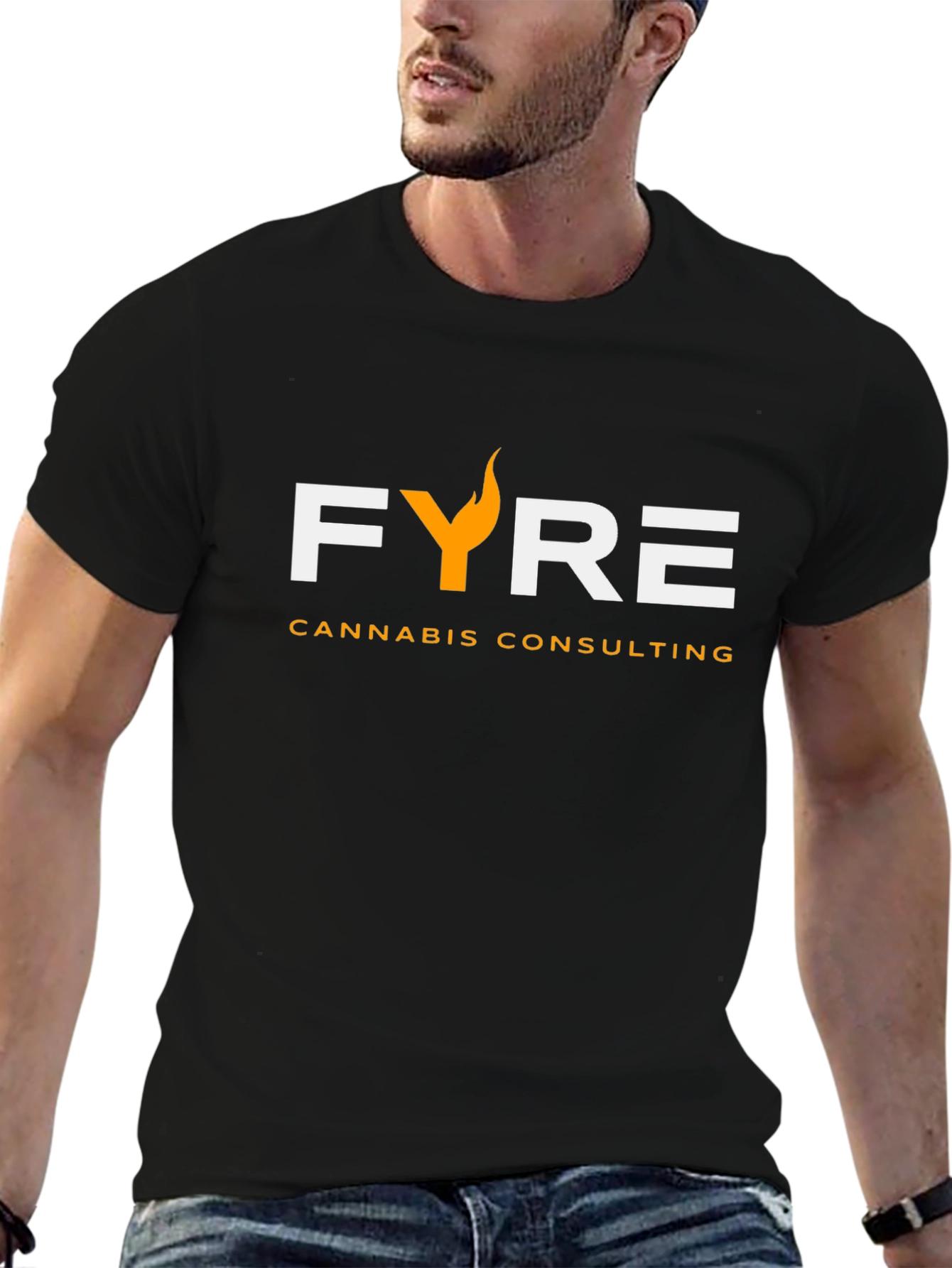 Fyre Cannabis Consulting Black T-Shirt