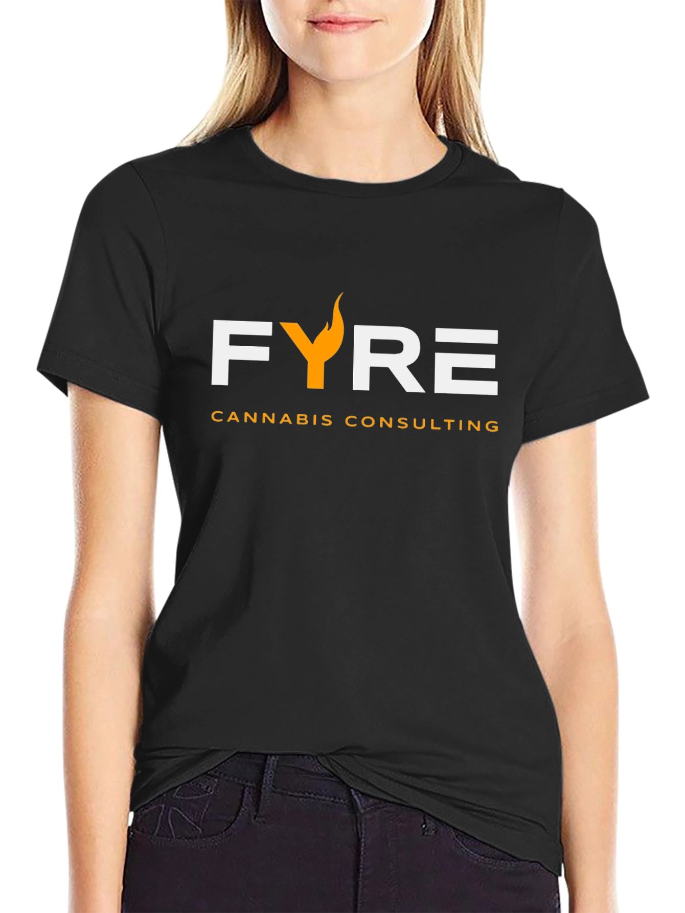 Fyre Cannabis Consulting Black T-Shirt