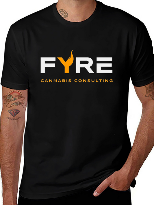 Fyre Cannabis Consulting Black T-Shirt