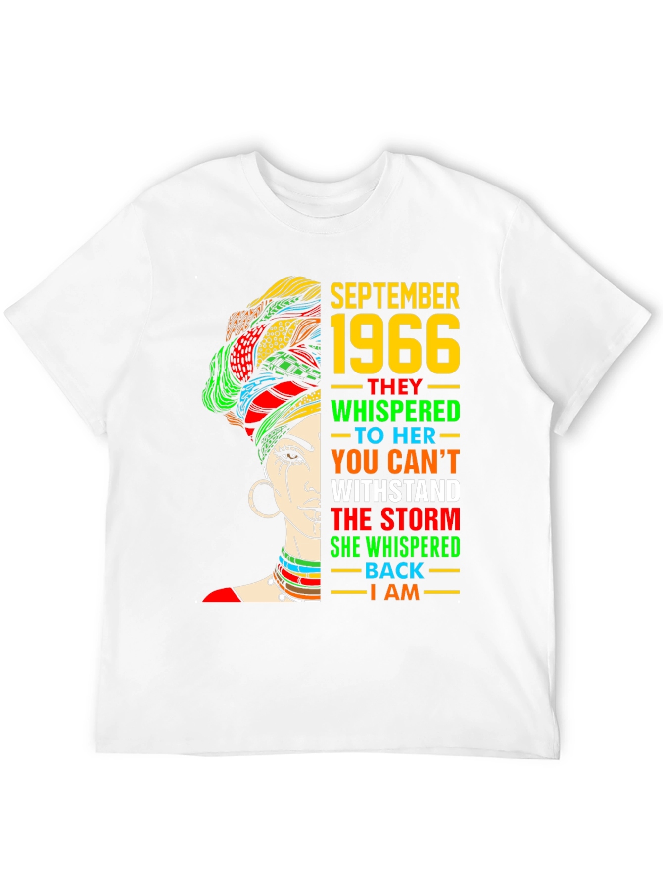 September 1966 Black Woman T-Shirt