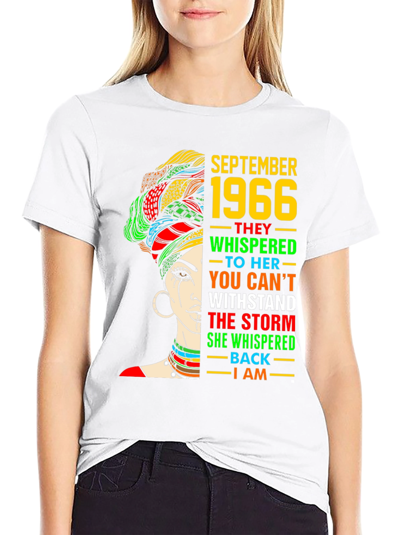 September 1966 Black Woman T-Shirt
