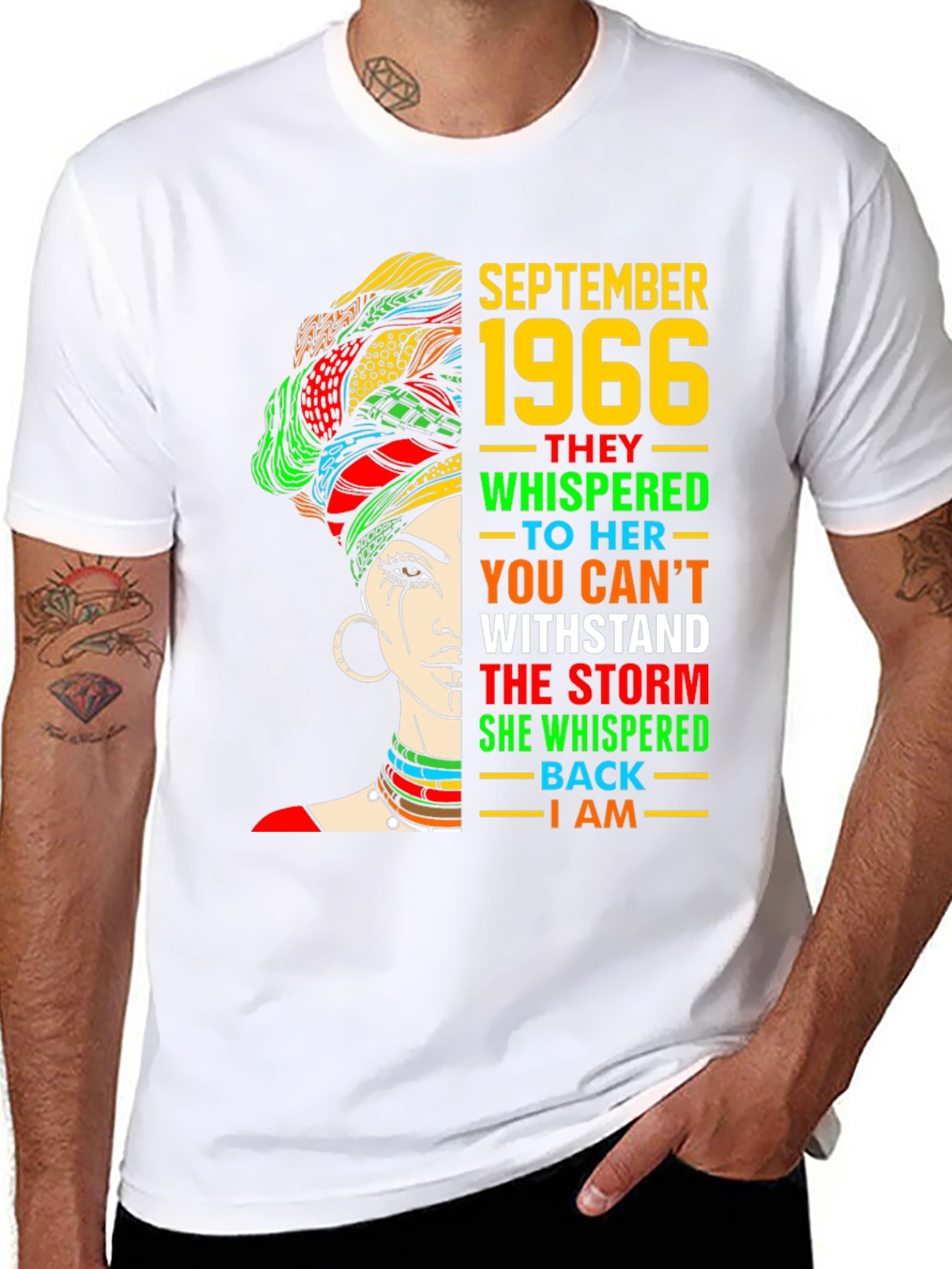 September 1966 Black Woman T-Shirt