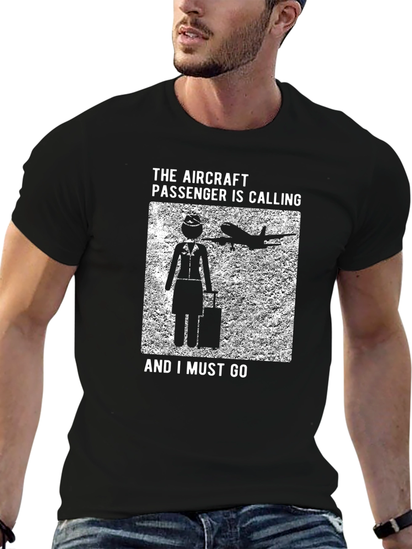 Aircraft Passenger Calling T-Shirt
