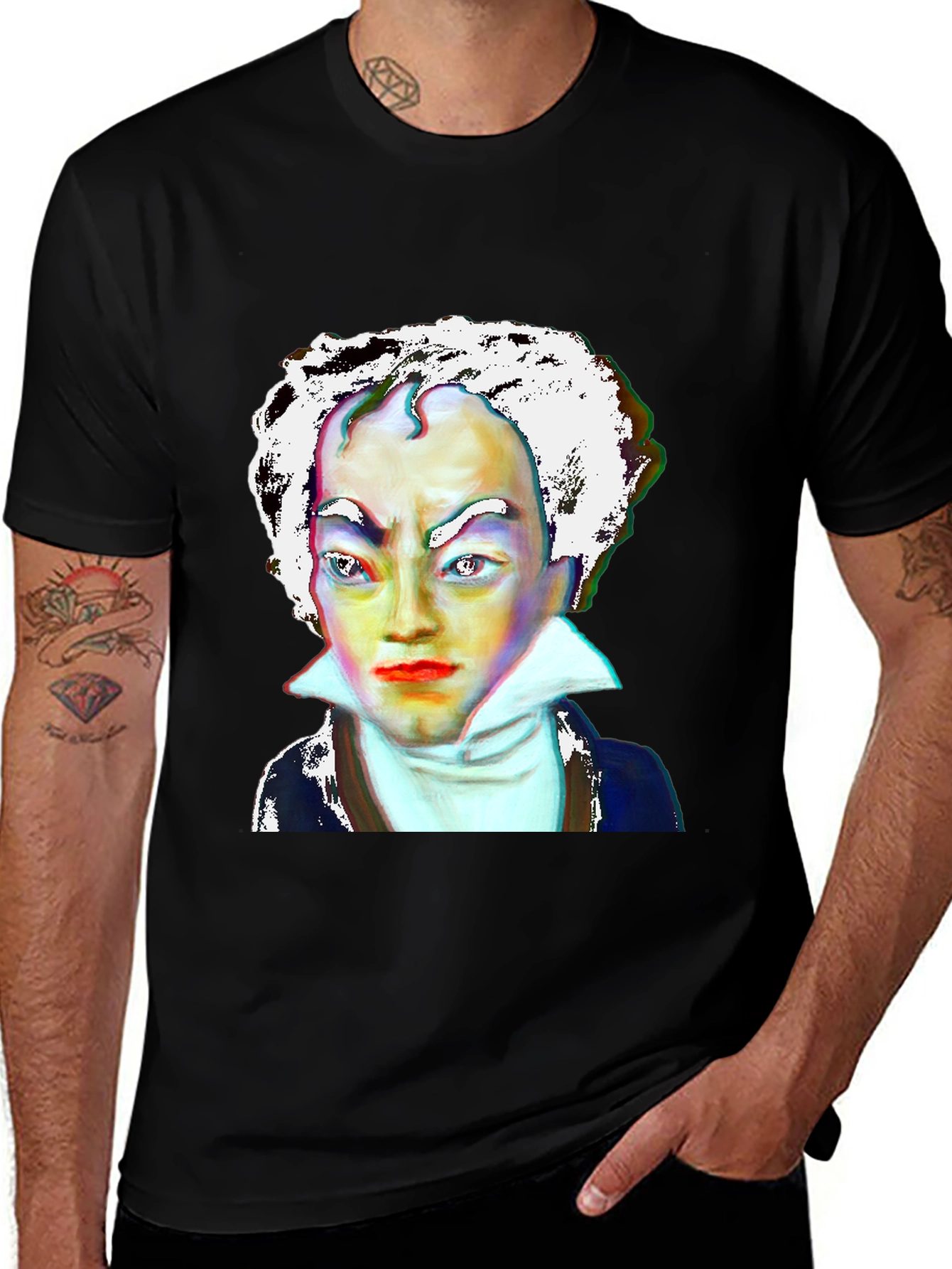 Beethoven Graphic T-Shirt - Classic Composer Tee