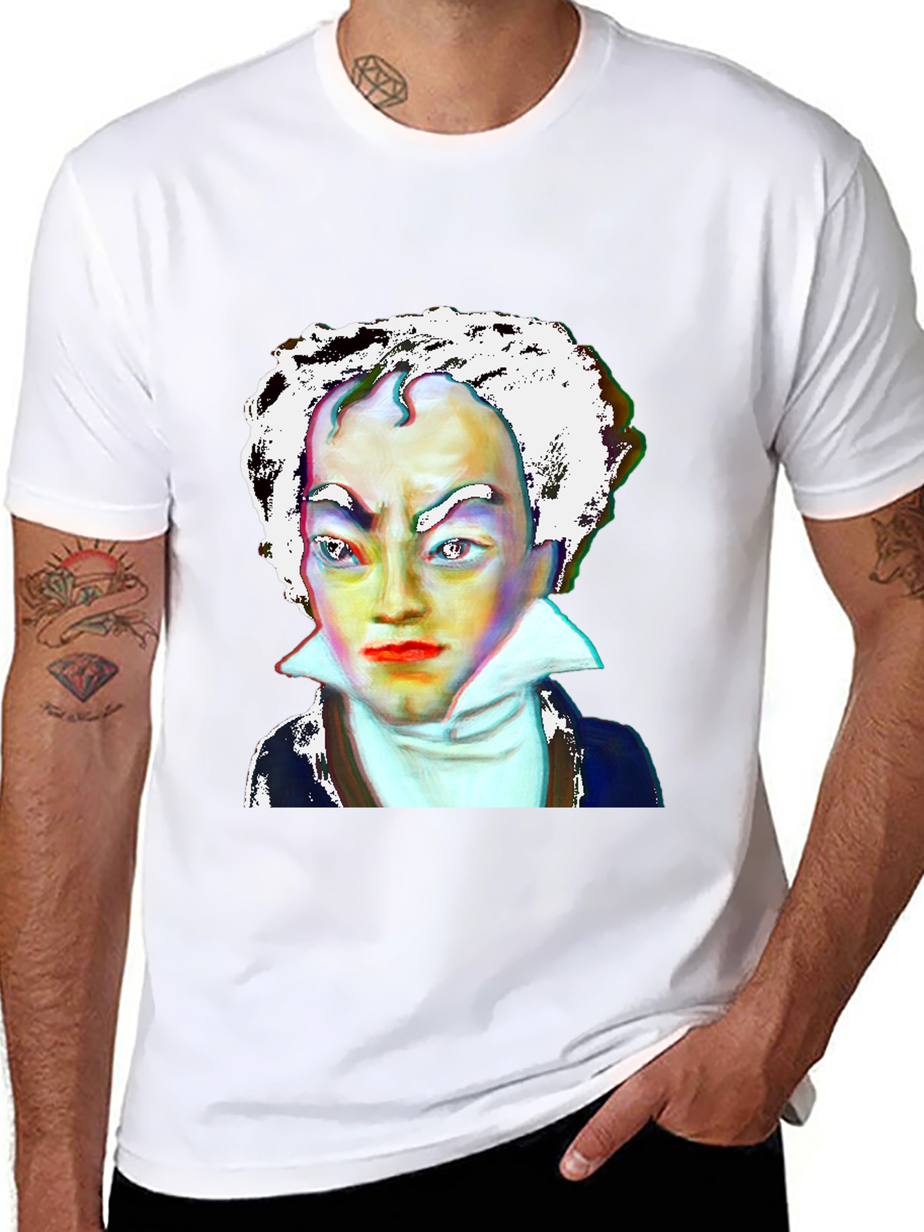 Beethoven Graphic T-Shirt - Classic Composer Tee