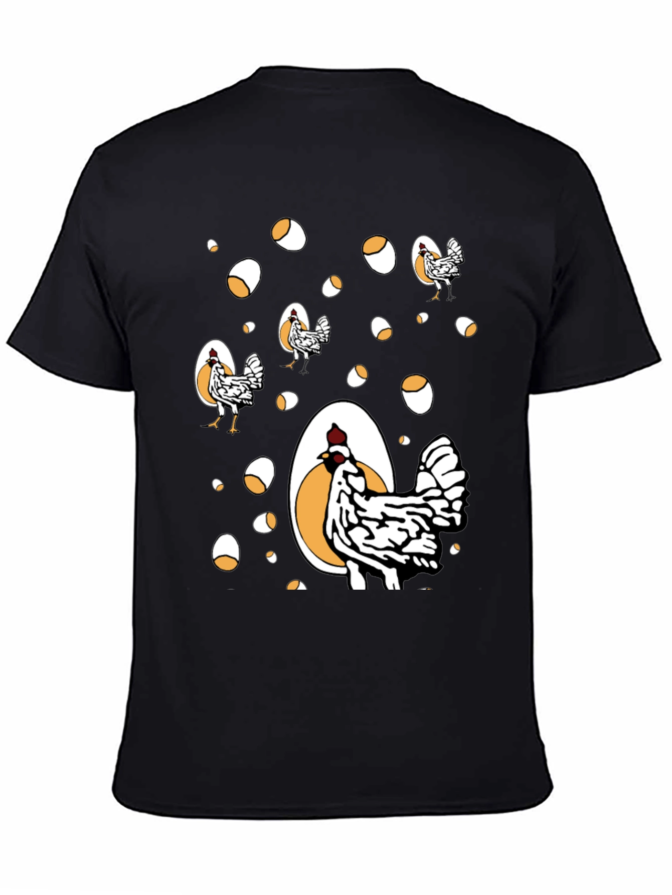 Funny Chicken & Egg Graphic Tee