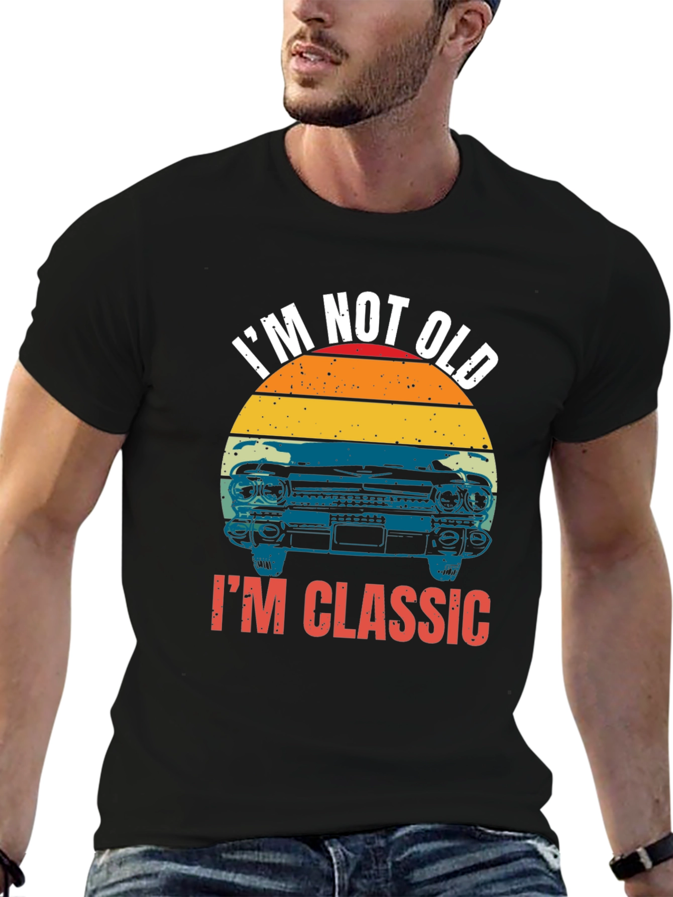 Im Not Old Im Classic Black T-Shirt