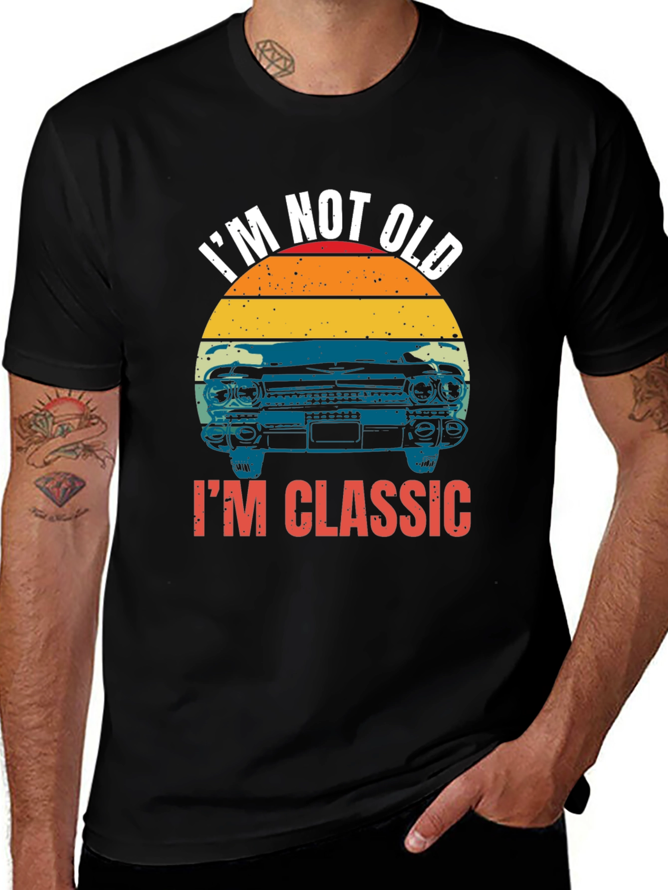 Im Not Old Im Classic Black T-Shirt