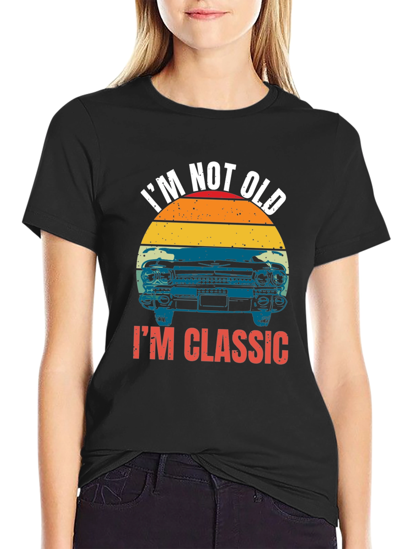 Im Not Old Im Classic Black T-Shirt
