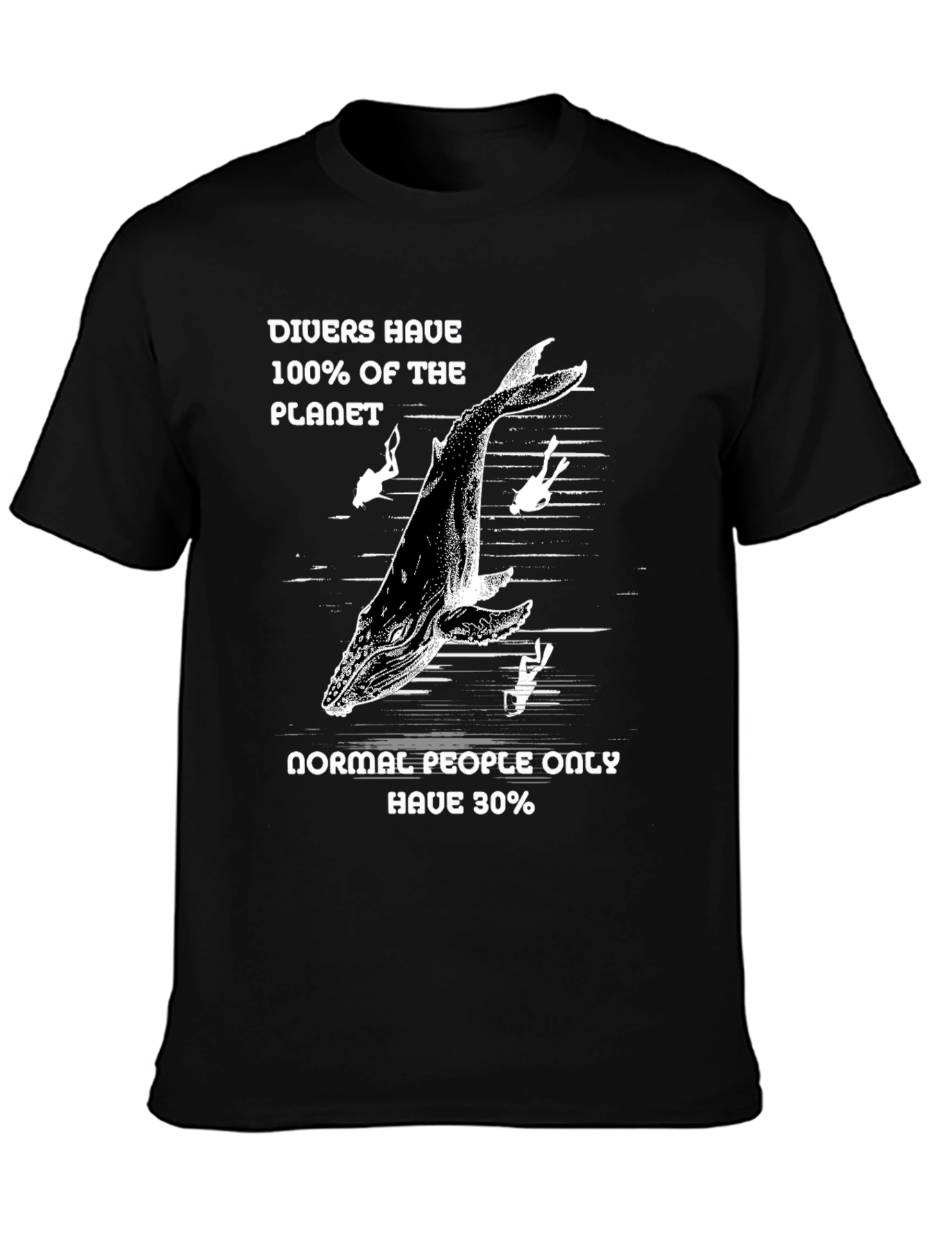 Divers Planet Graphic T-Shirt
