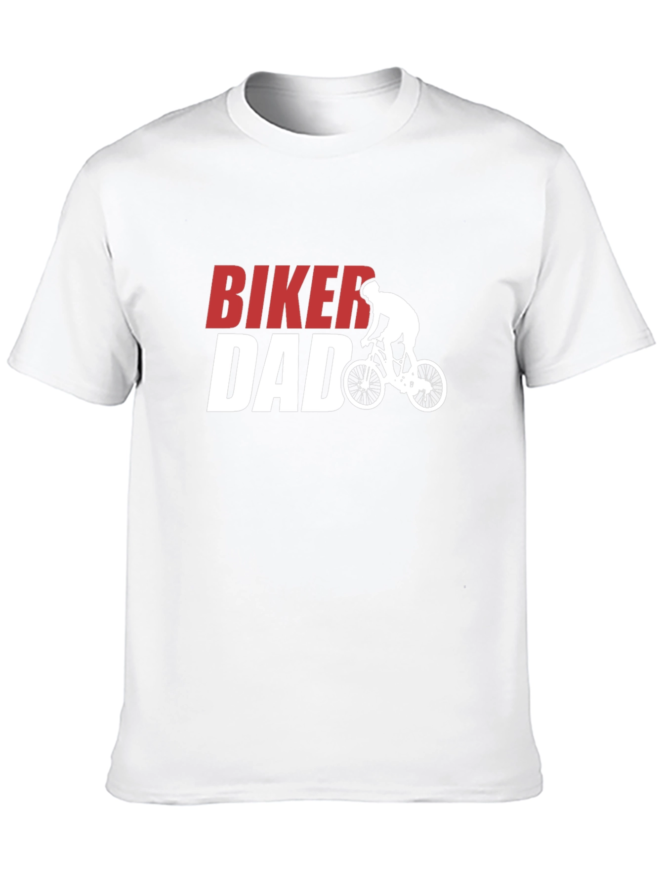 Biker Dad T-Shirt - Cycling Lover Fathers Day Gift