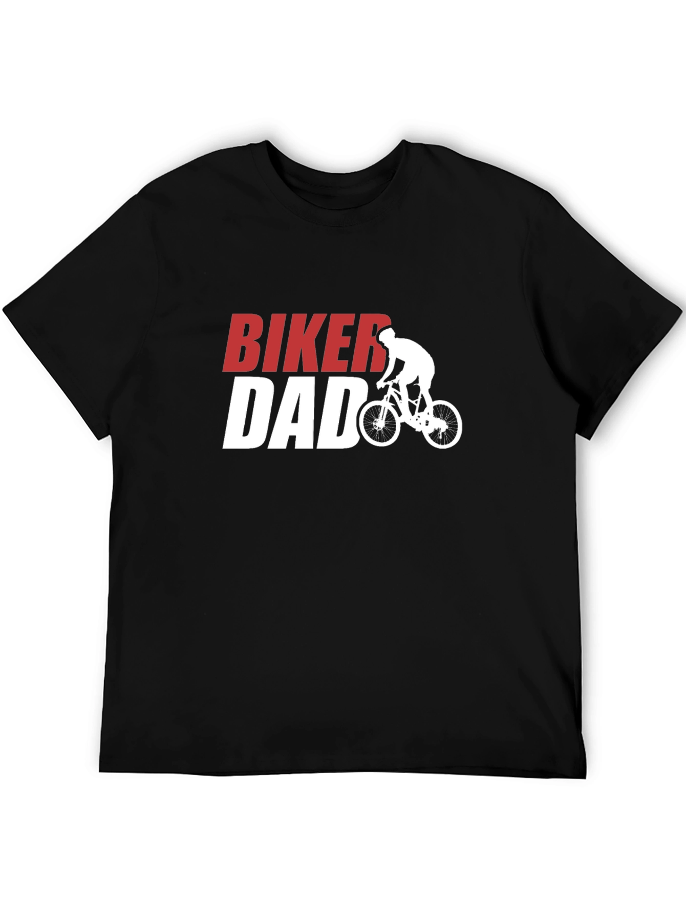 Biker Dad T-Shirt - Cycling Lover Fathers Day Gift