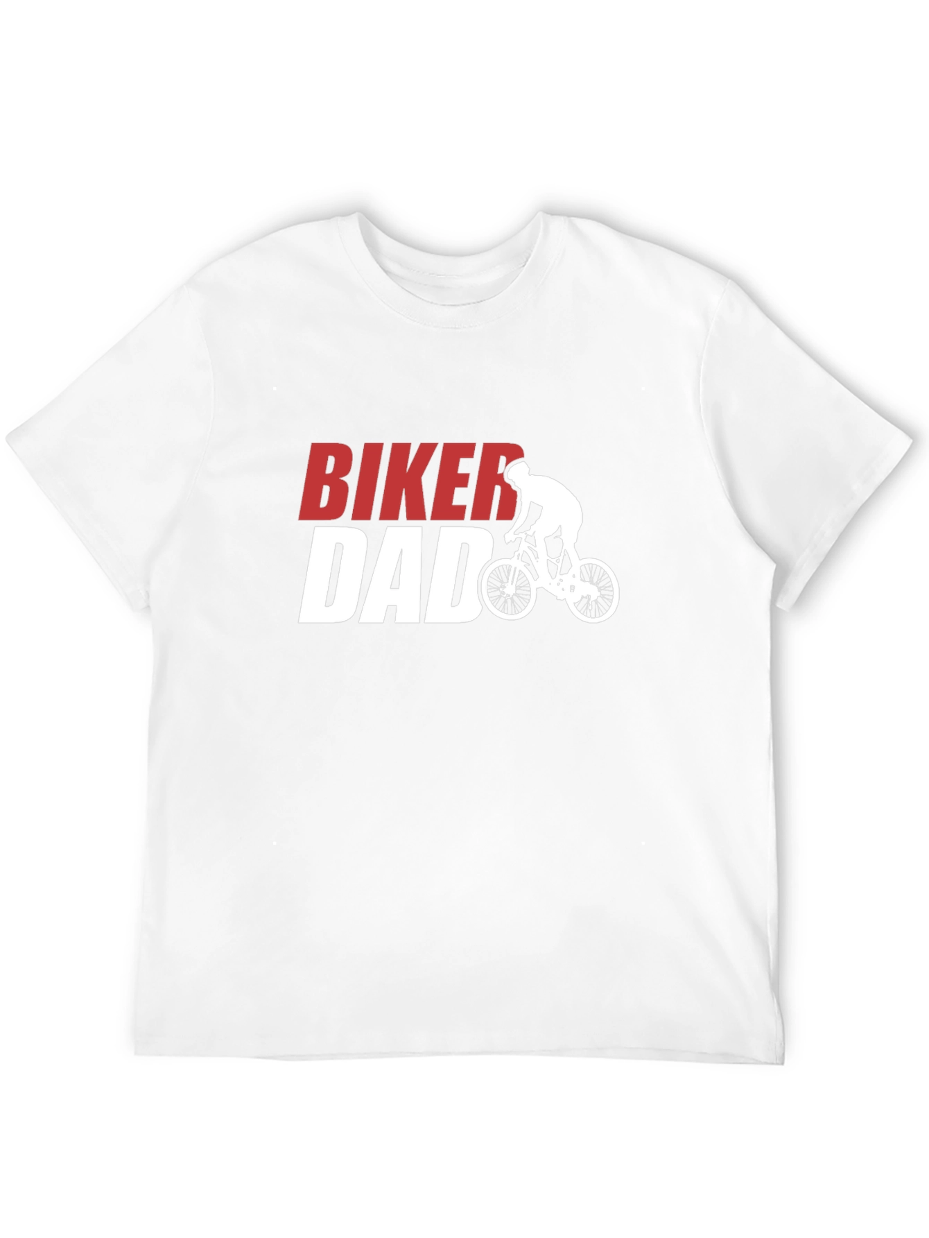 Biker Dad T-Shirt - Cycling Lover Fathers Day Gift
