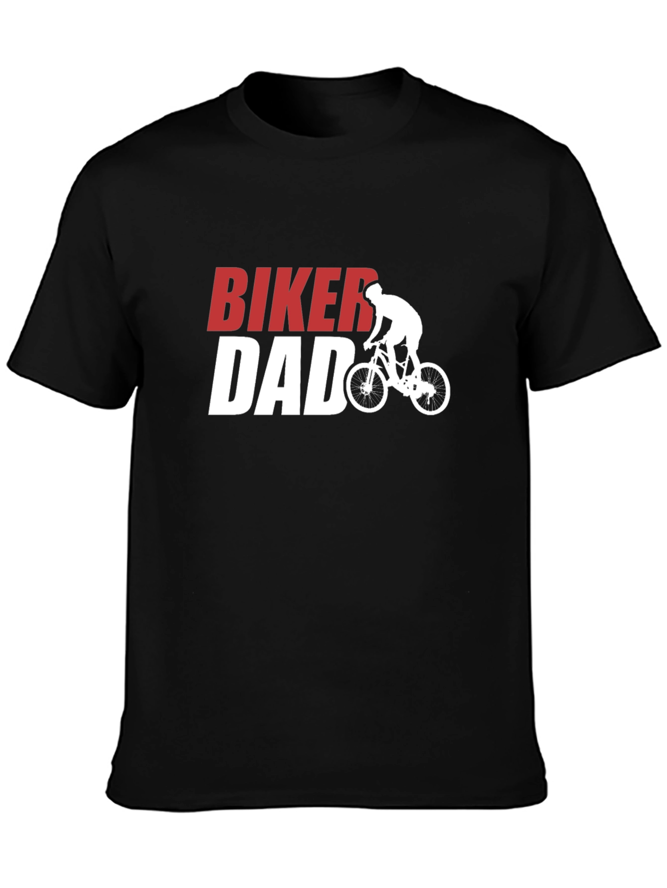 Biker Dad T-Shirt - Cycling Lover Fathers Day Gift