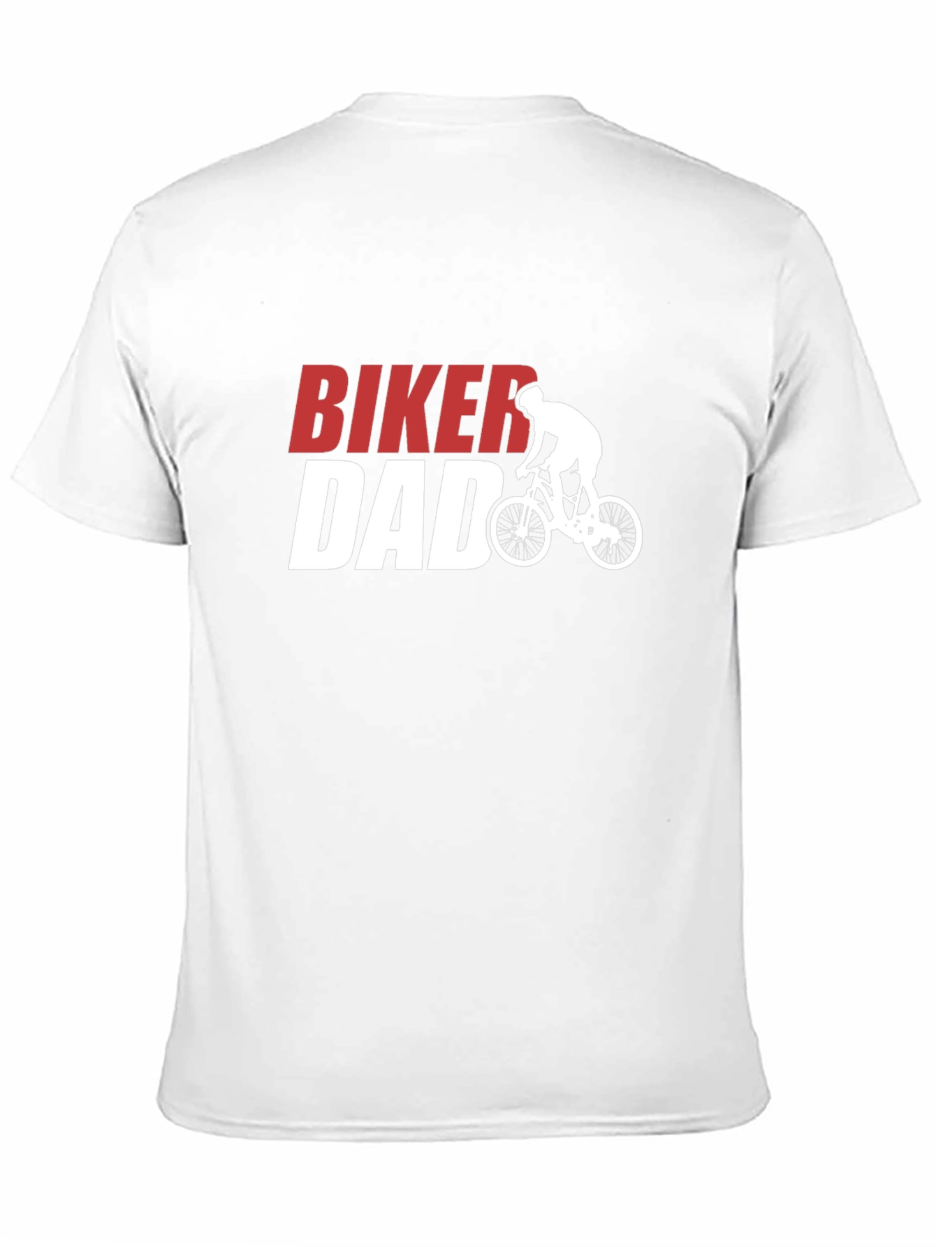 Biker Dad T-Shirt - Cycling Lover Fathers Day Gift