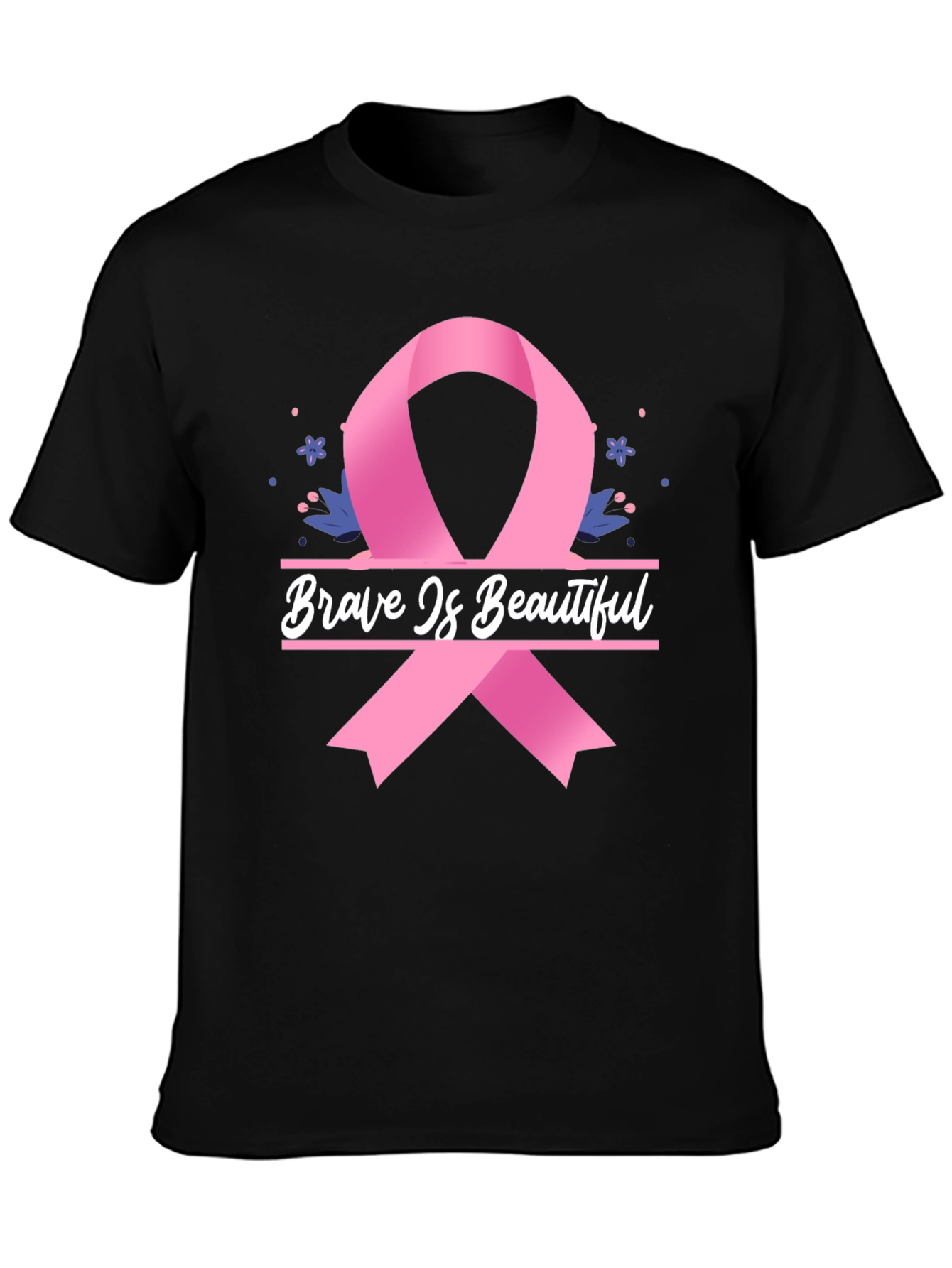 Brave is Beautiful Breast Cancer Awareness Tee