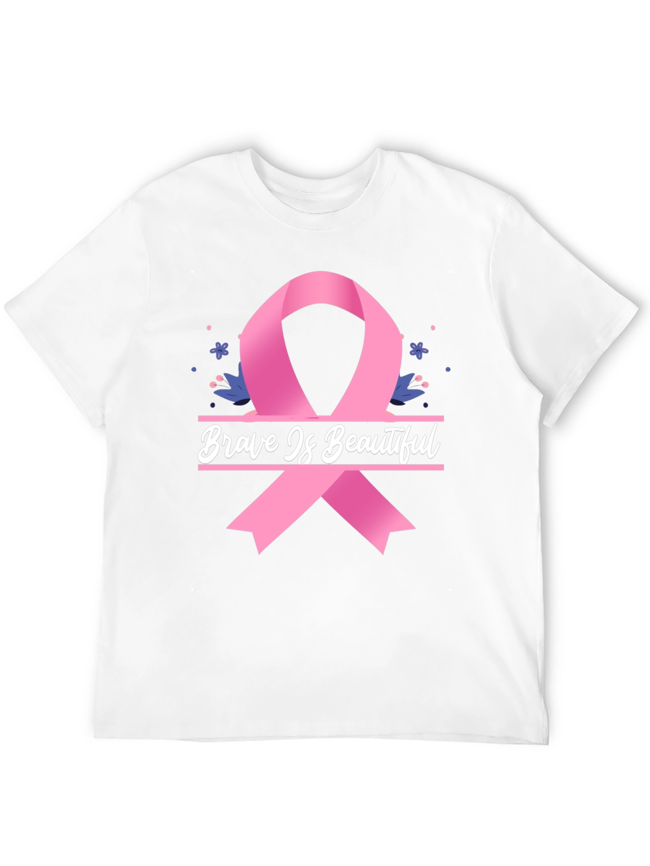 Brave is Beautiful Breast Cancer Awareness Tee