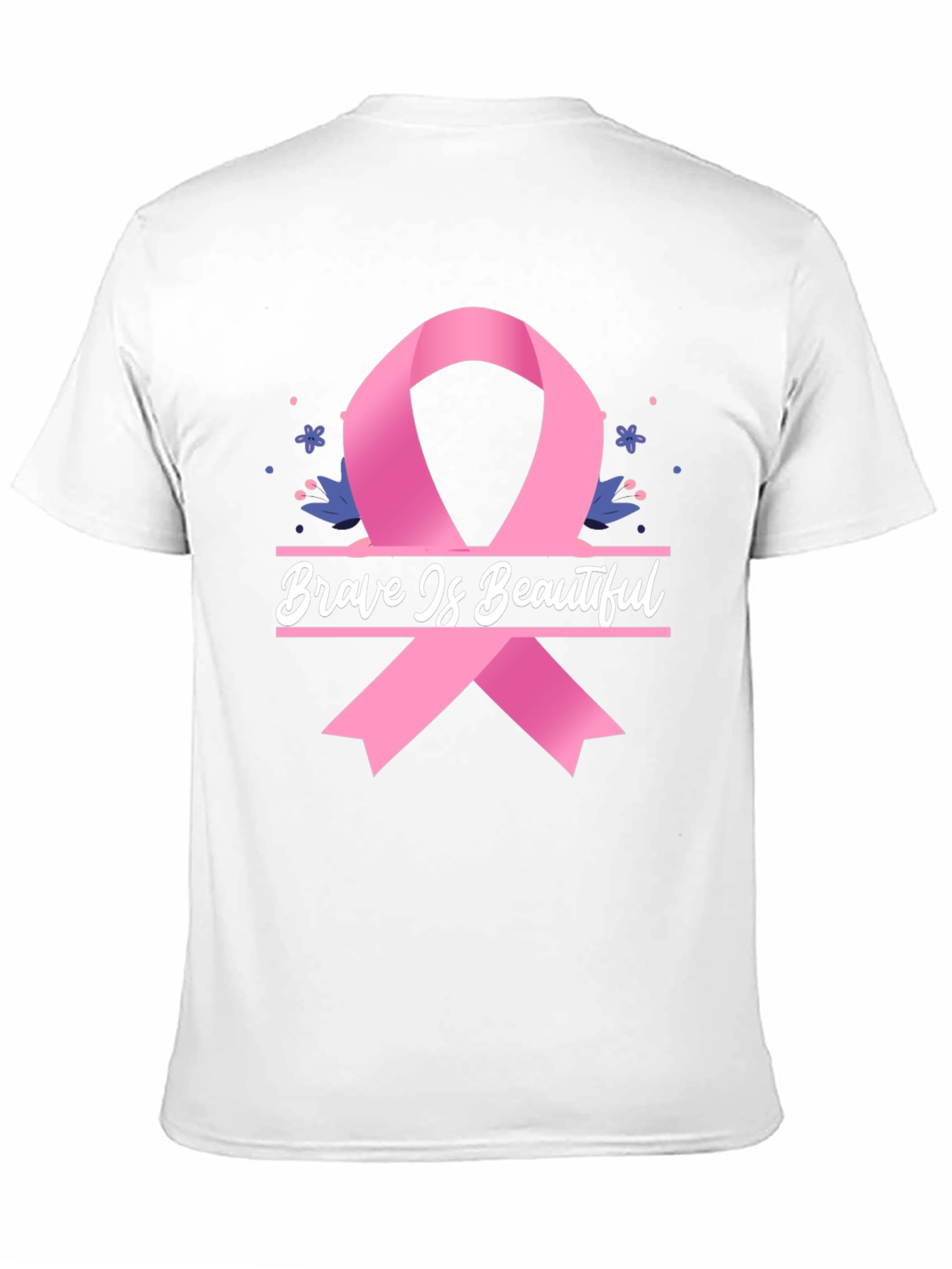 Brave is Beautiful Breast Cancer Awareness Tee