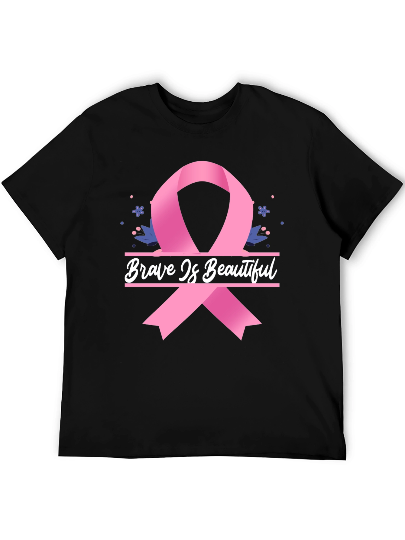 Brave is Beautiful Breast Cancer Awareness Tee
