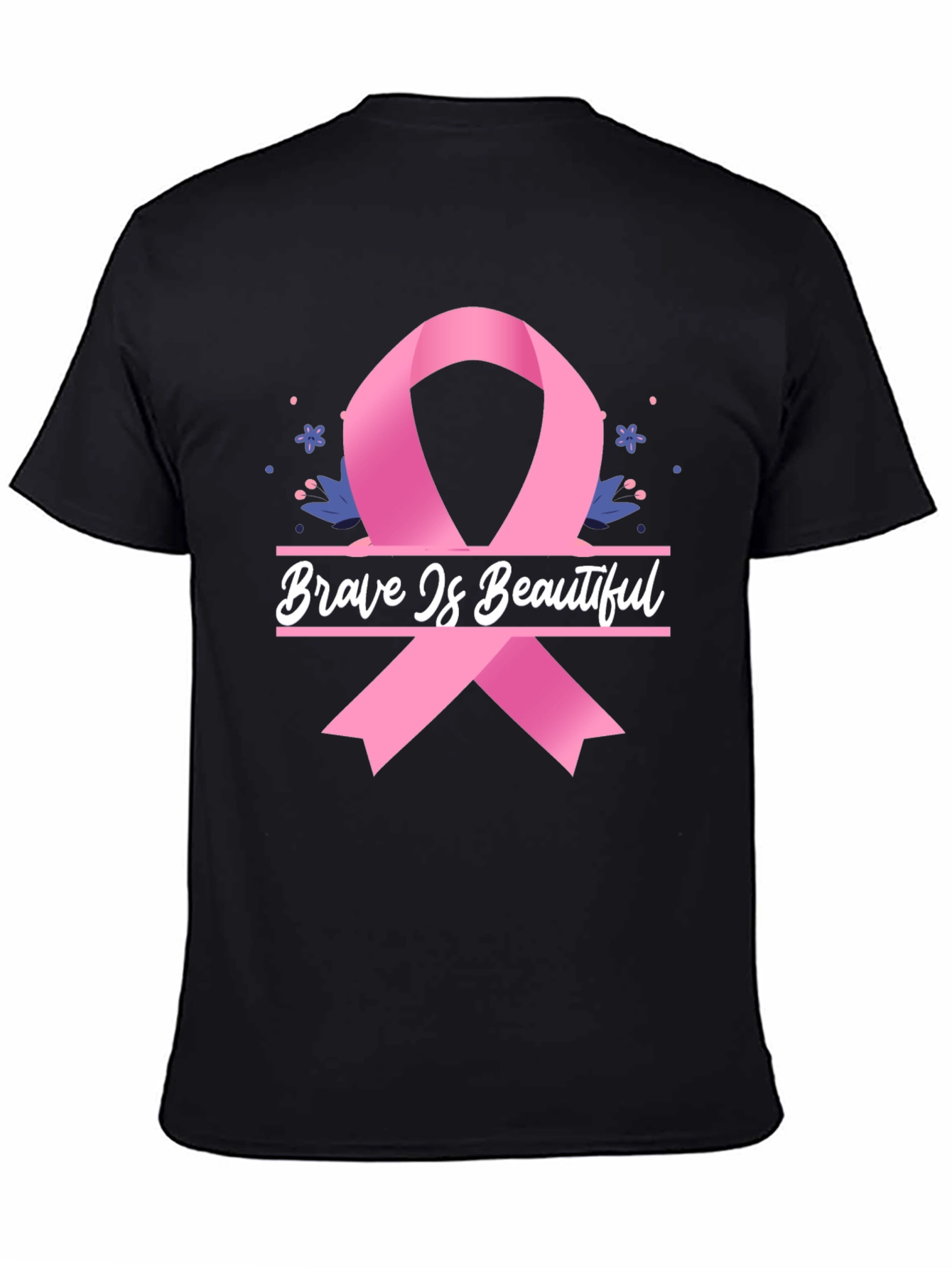 Brave is Beautiful Breast Cancer Awareness Tee