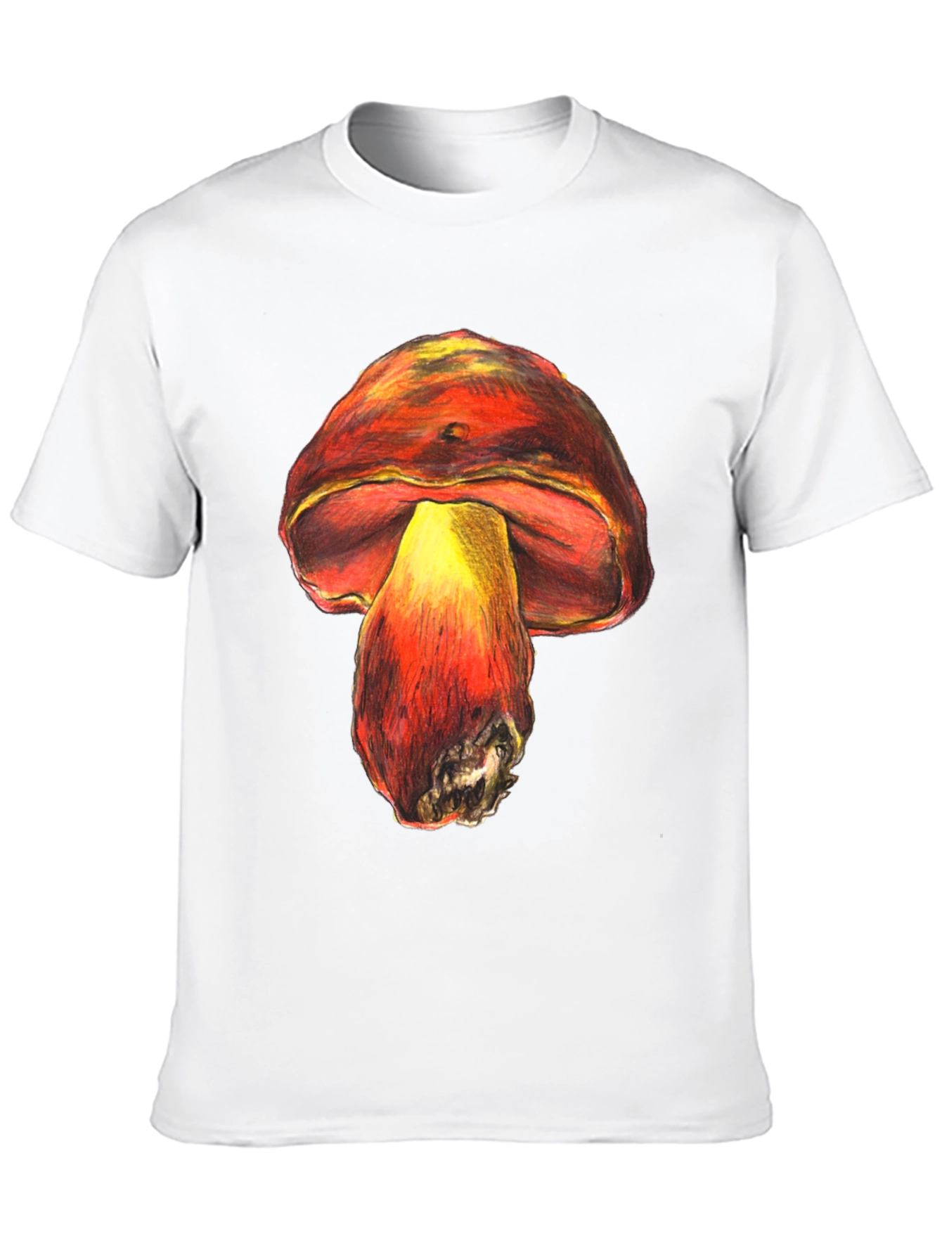 Mushroom Graphic Tee - Unique Unisex Design