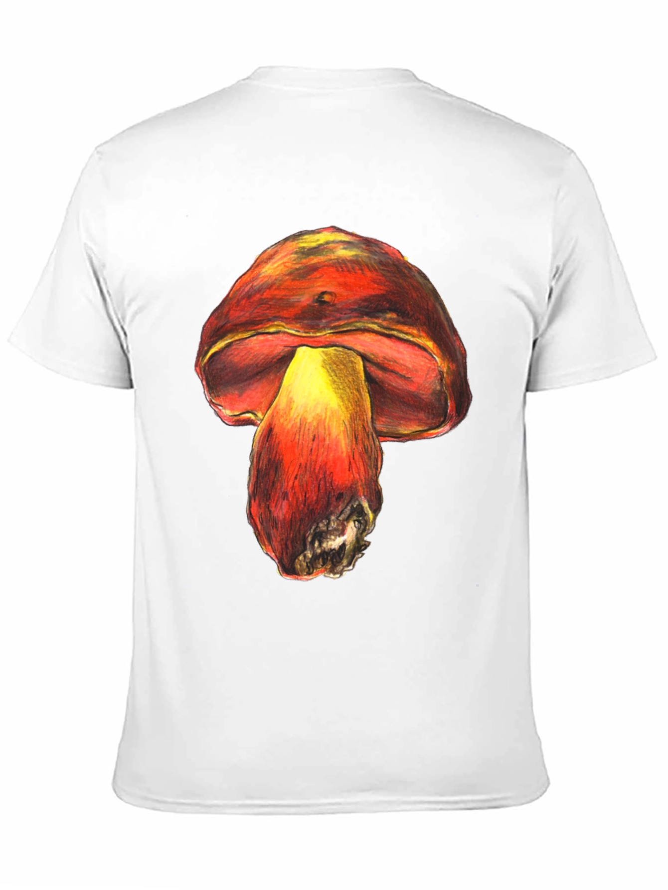 Mushroom Graphic Tee - Unique Unisex Design