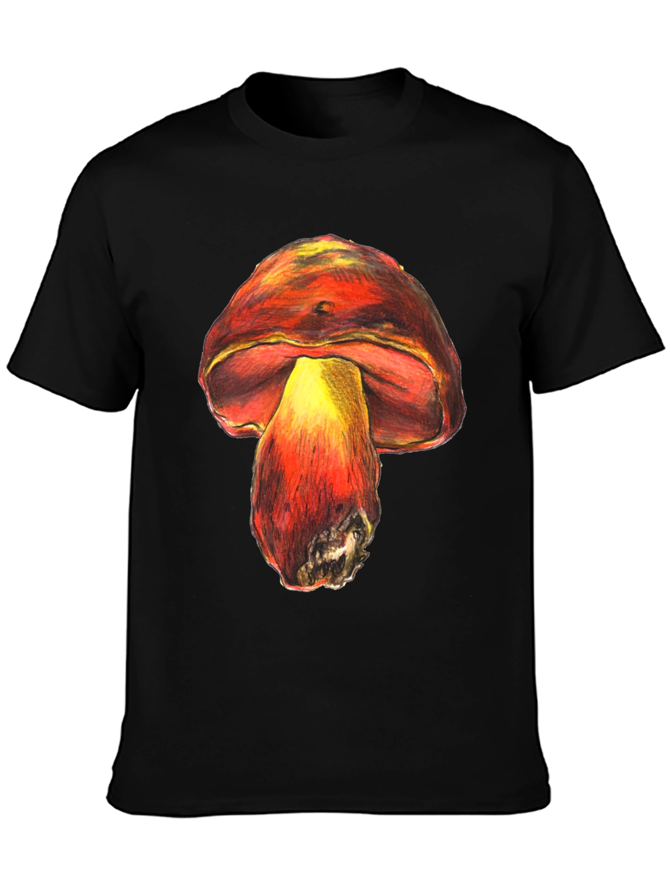 Mushroom Graphic Tee - Unique Unisex Design