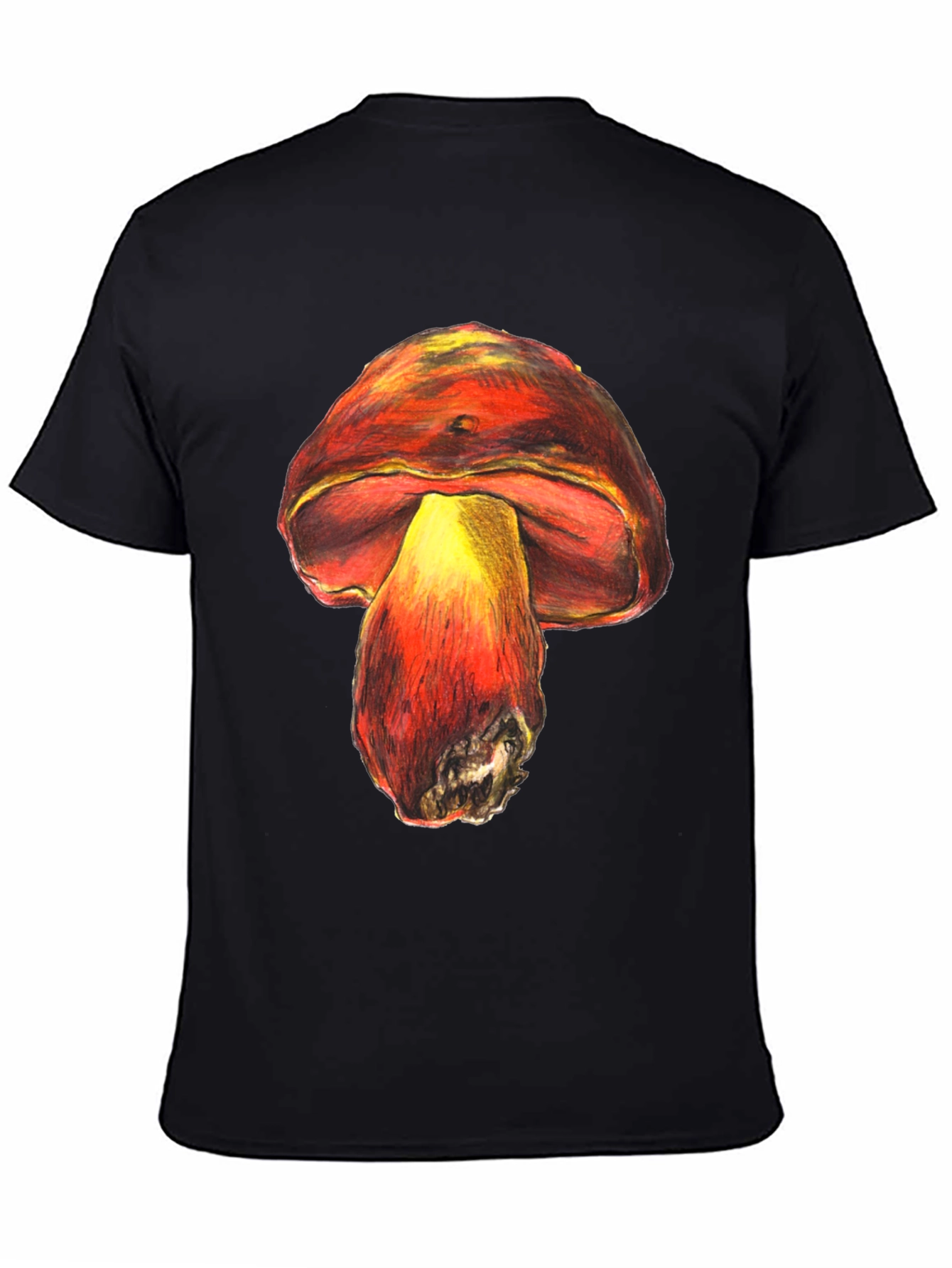 Mushroom Graphic Tee - Unique Unisex Design