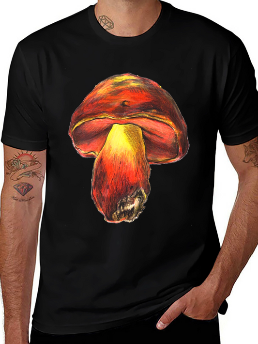 Mushroom Graphic Tee - Unique Unisex Design