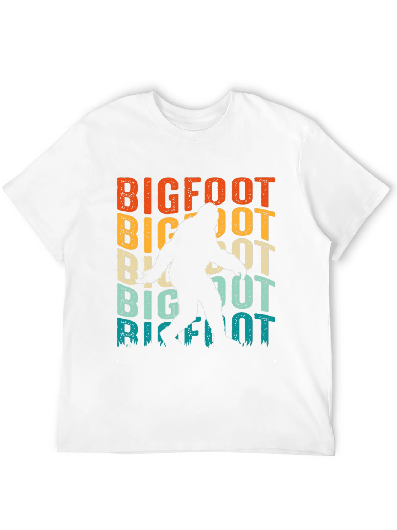 Retro Bigfoot Graphic T-Shirt
