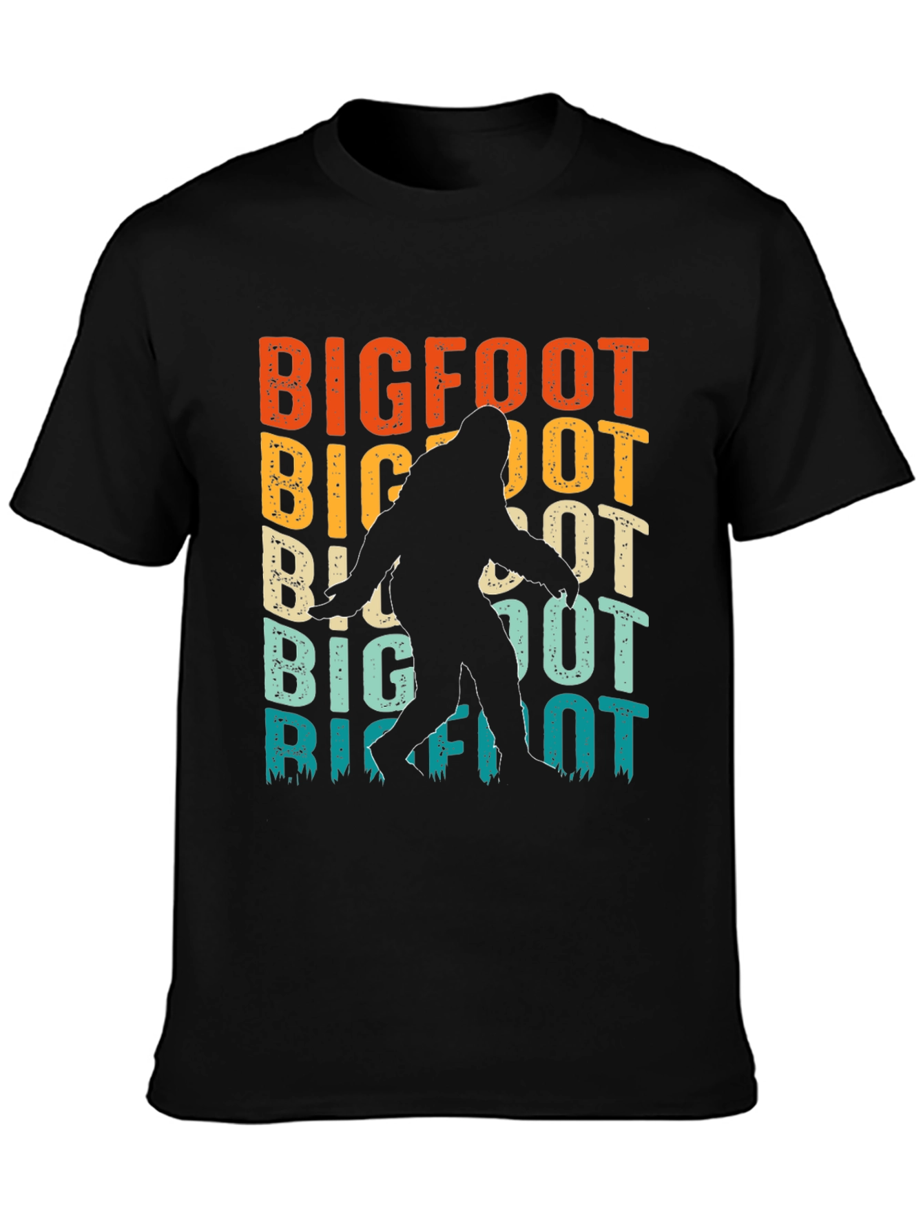 Retro Bigfoot Graphic T-Shirt