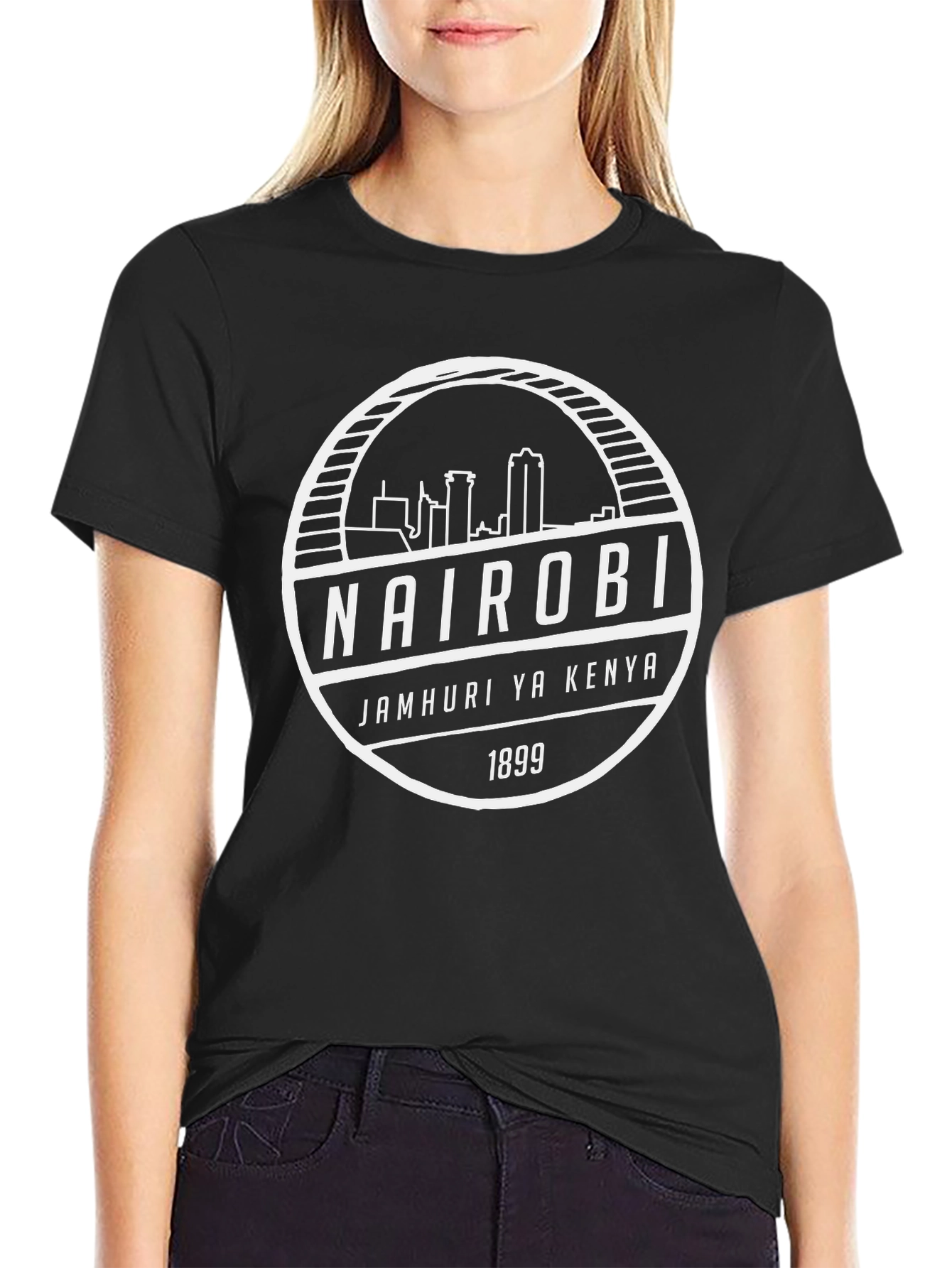 Nairobi Kenya T-Shirt - City Skyline Tee