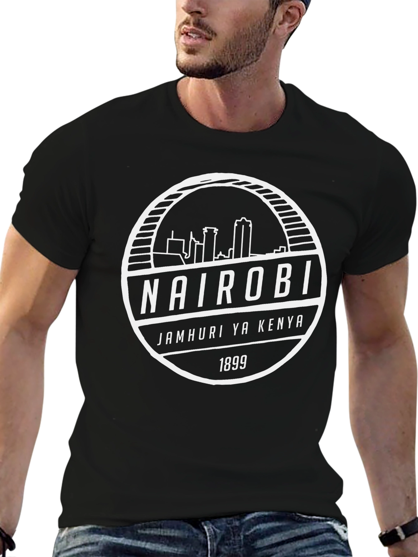 Nairobi Kenya T-Shirt - City Skyline Tee