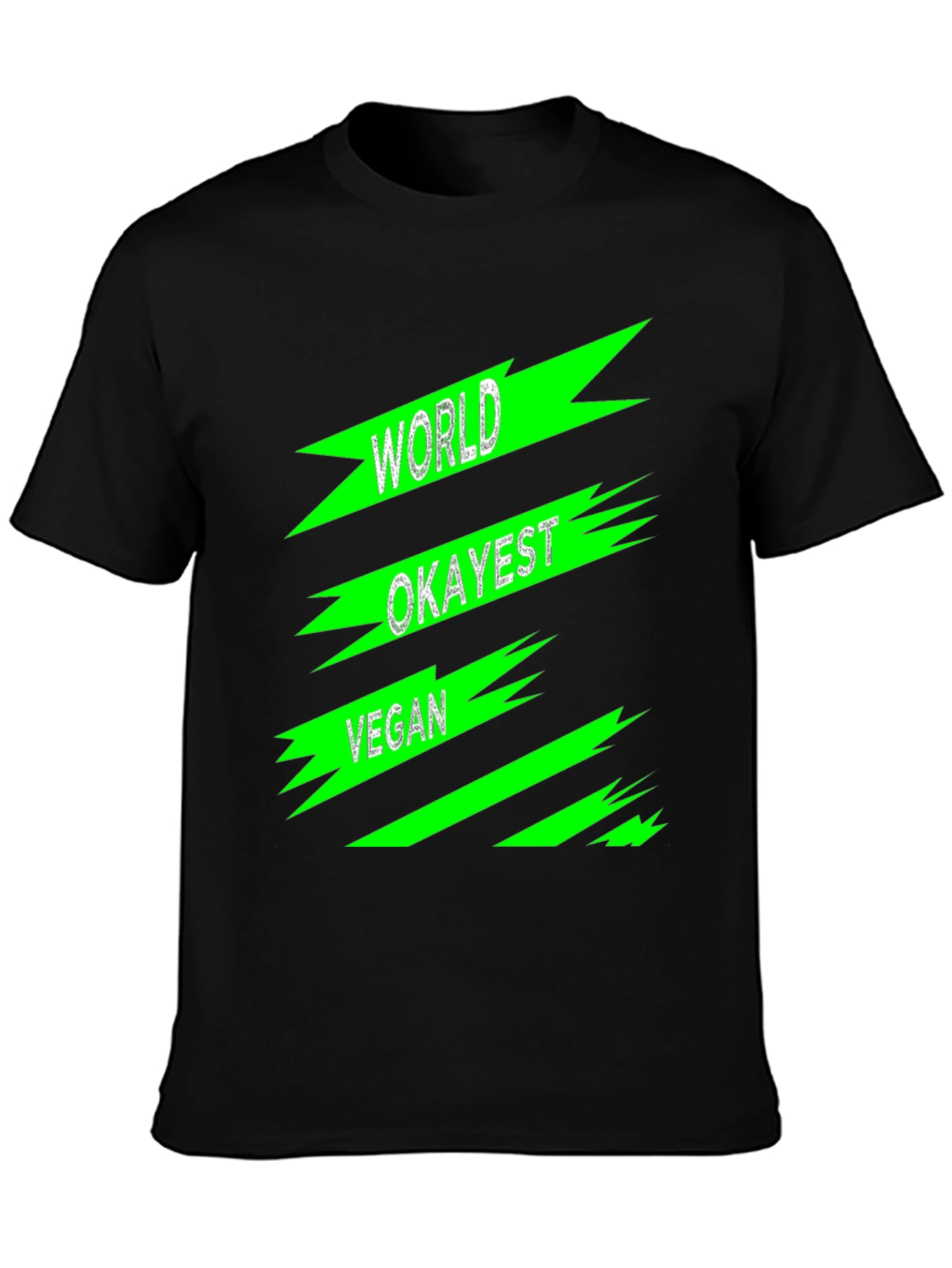 World Okayest Vegan Graphic T-Shirt
