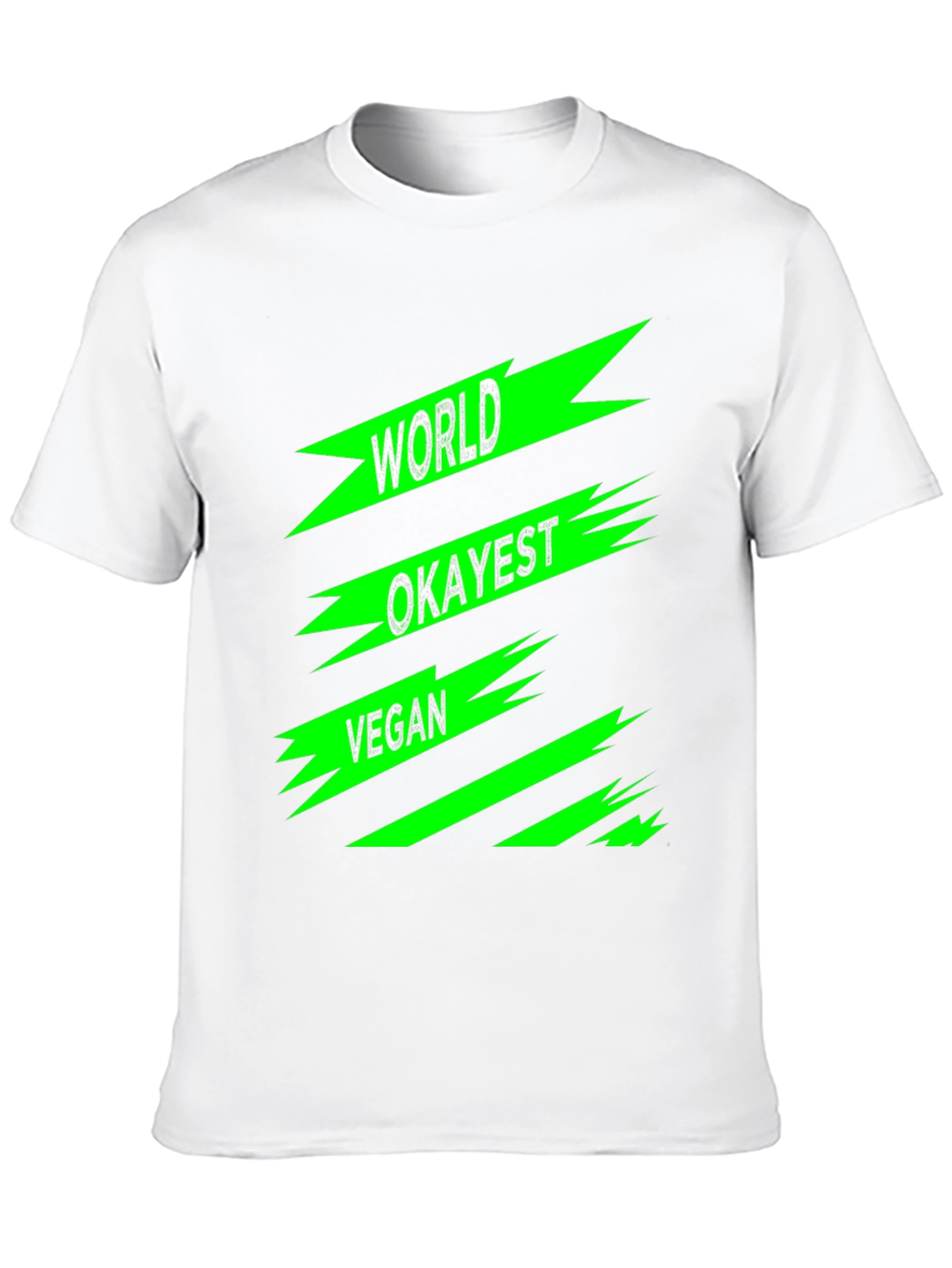 World Okayest Vegan Graphic T-Shirt